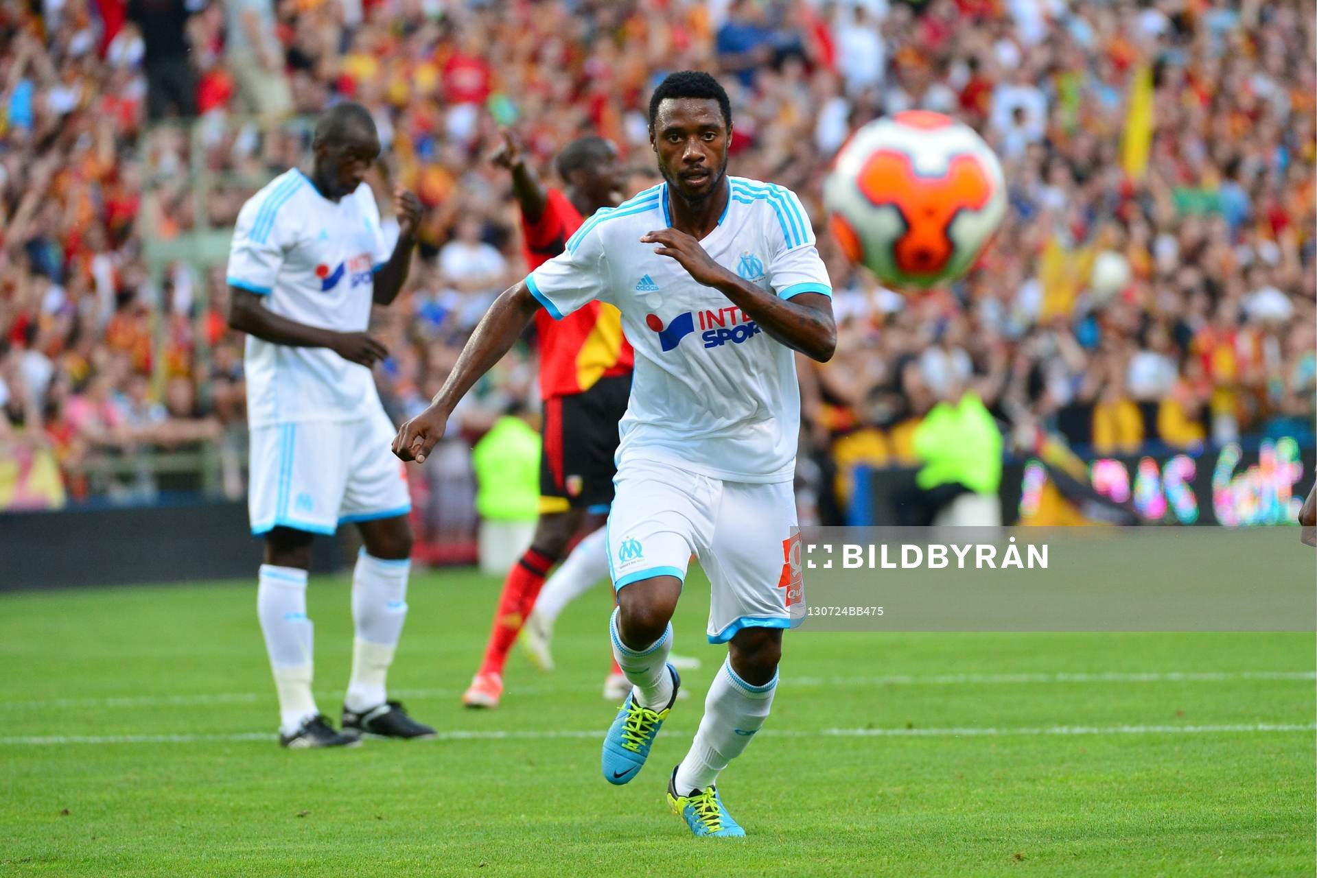 Nicolas Nkoulou -  24.07.2013 - Lens / Marseille - Match