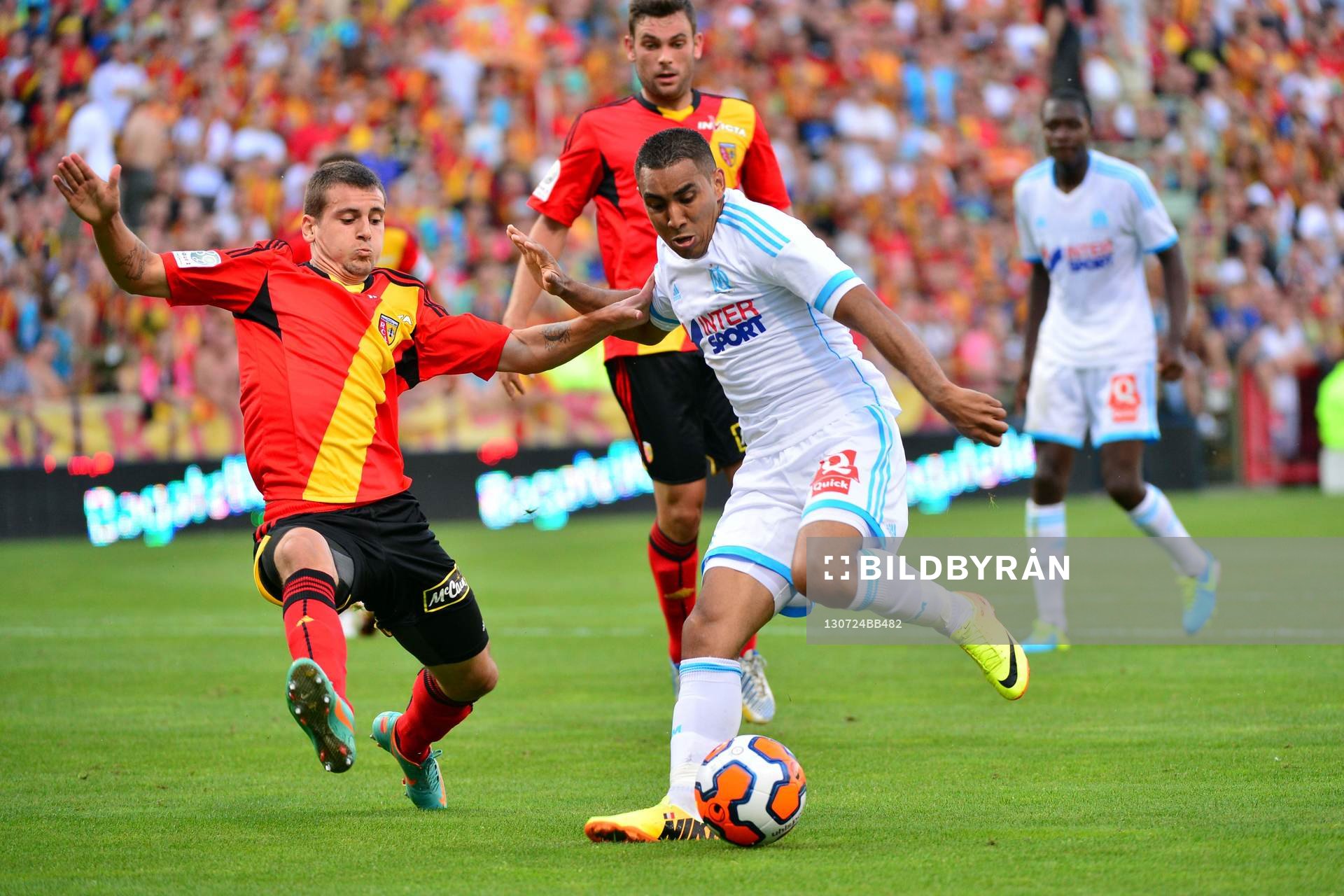 Patrick Fradj / Dimitri Payet -  24.07.2013 - Lens /