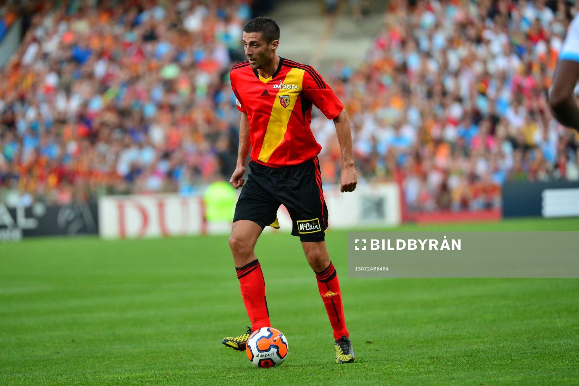  Fotboll, träningsmatch, Lens - Marseille: Pierrick Valdivia -  24.07.2013 - Lens / Marseille - Match Amical -