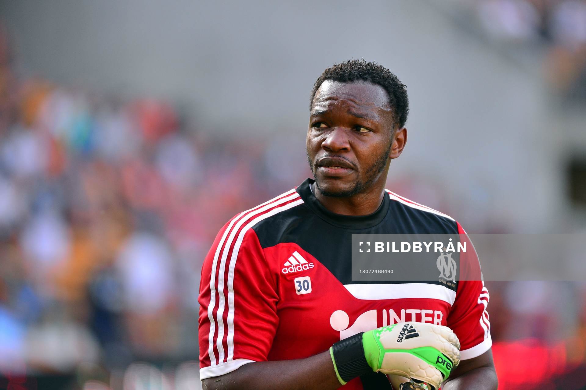Steve MANDANDA - 24.07.2013 - Lens / Marseille - Match
