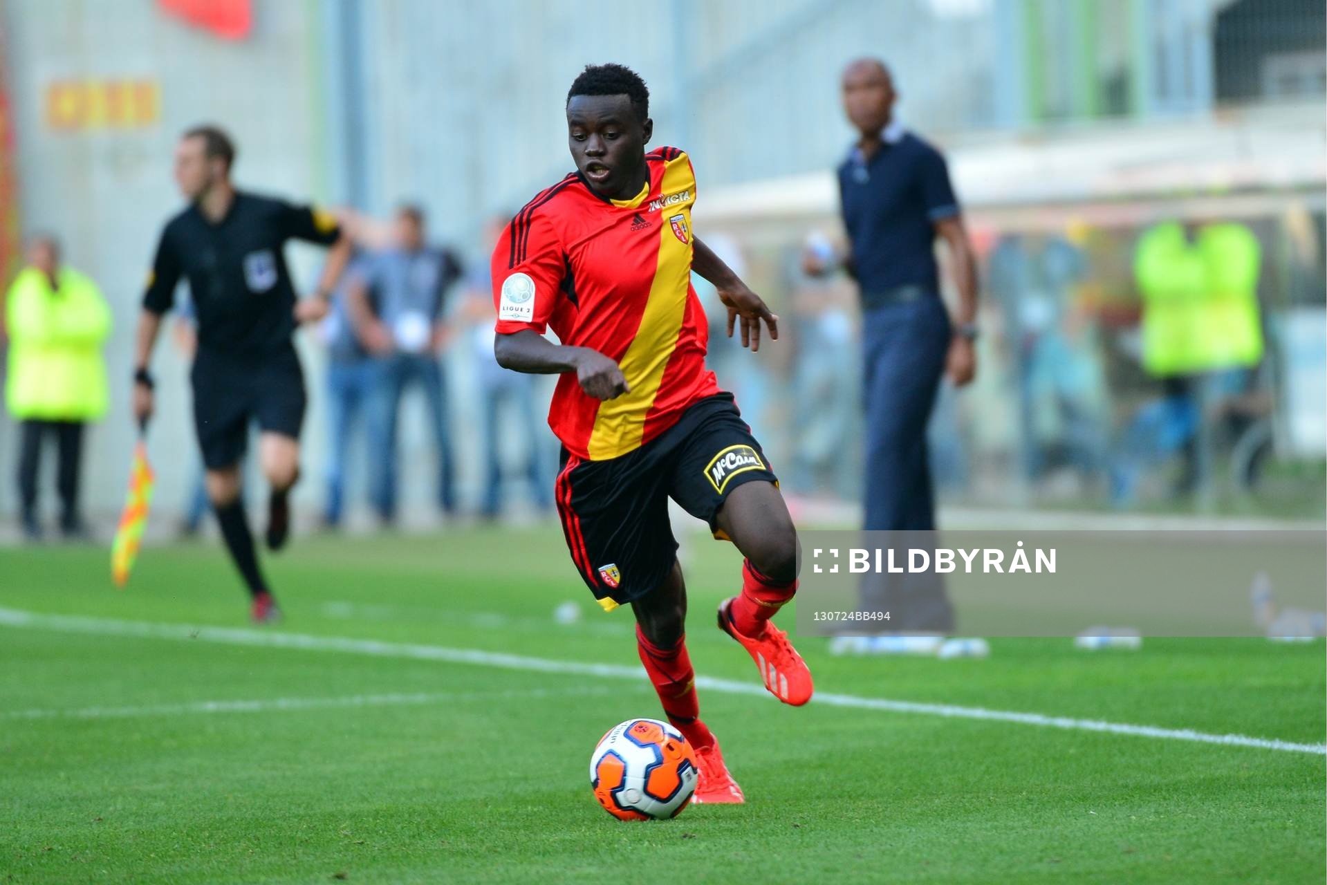 Wyllain Cyprien  - 24.07.2013 - Lens / Marseille - Match