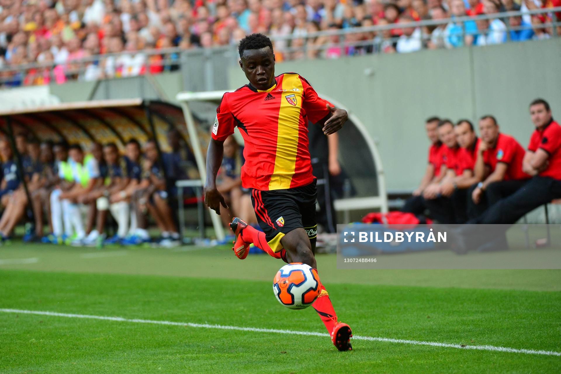 Wyllain Cyprien  - 24.07.2013 - Lens / Marseille - Match