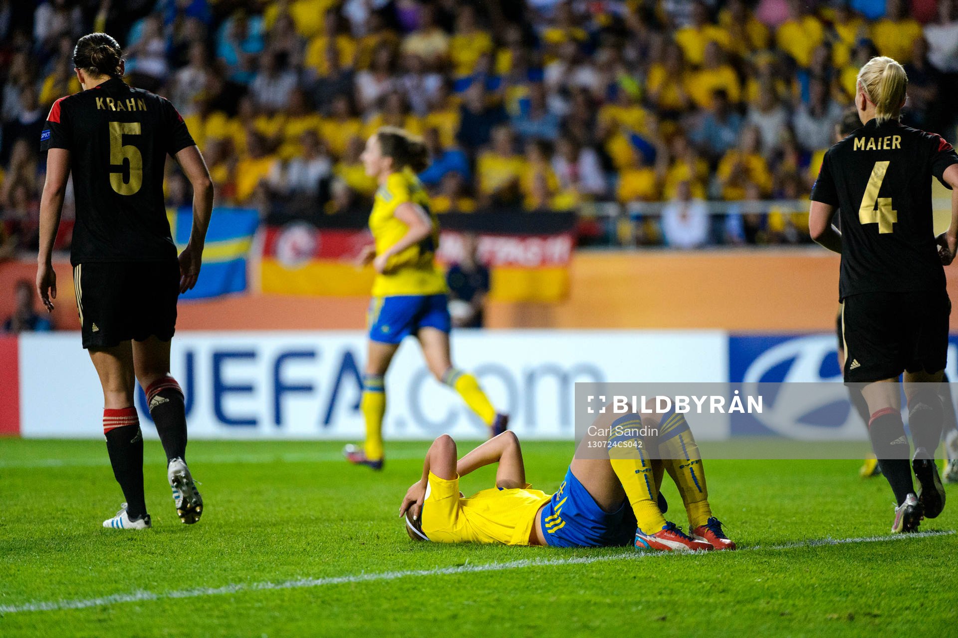 Sveriges Kosovare Asllani deppar