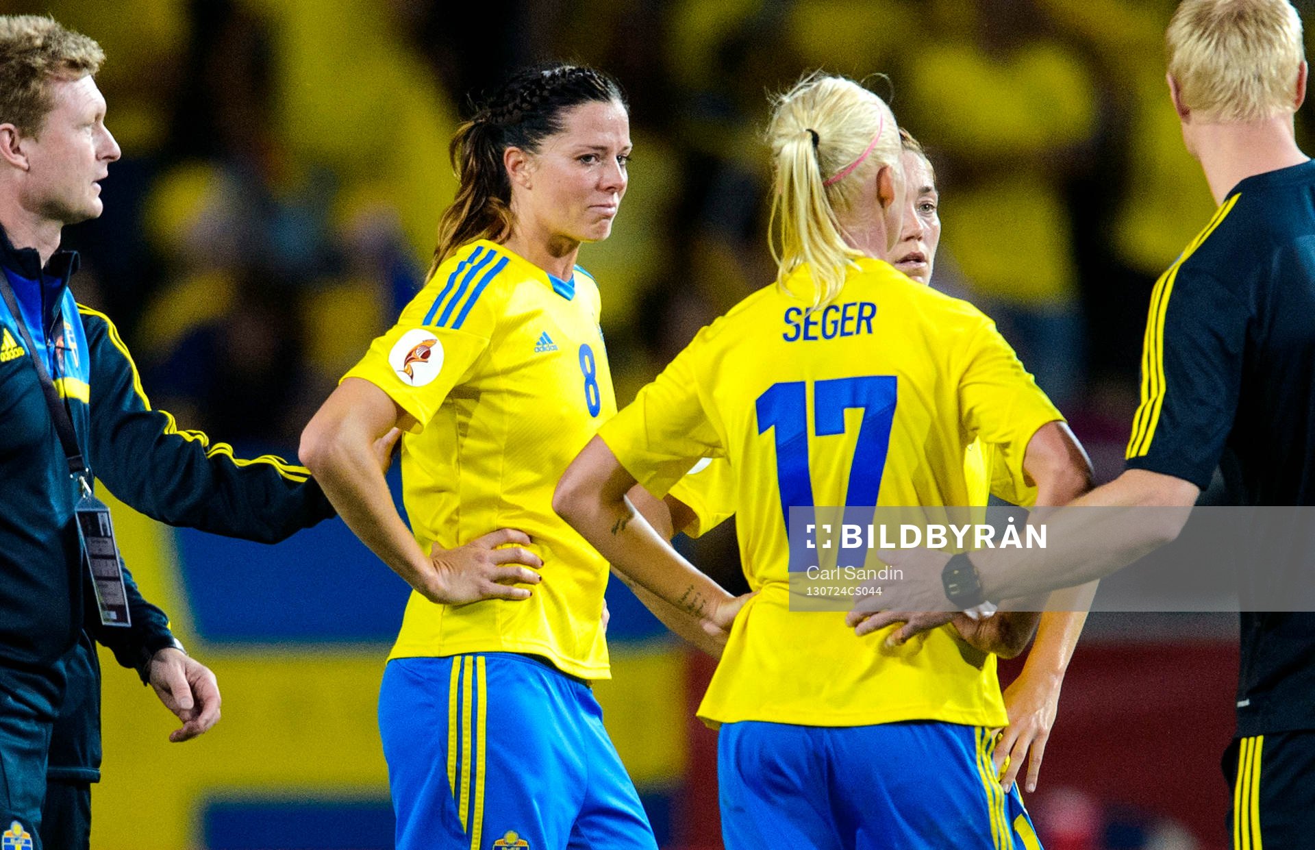 Sveriges Lotta Schelin deppar