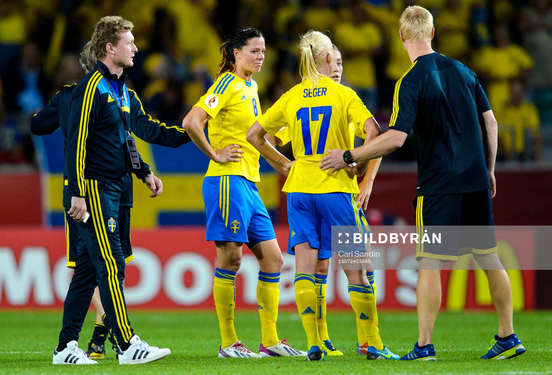 Sveriges Lotta Schelin deppar