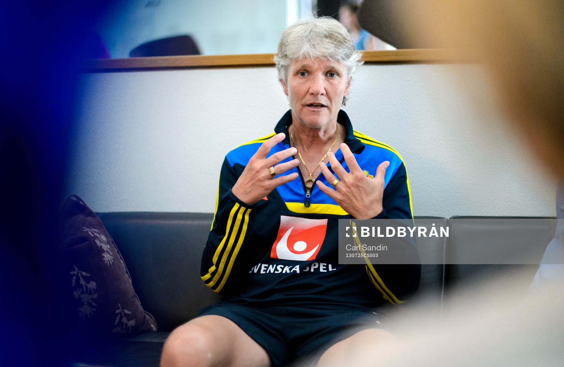 Sveriges förbundskapten Pia Sundhage