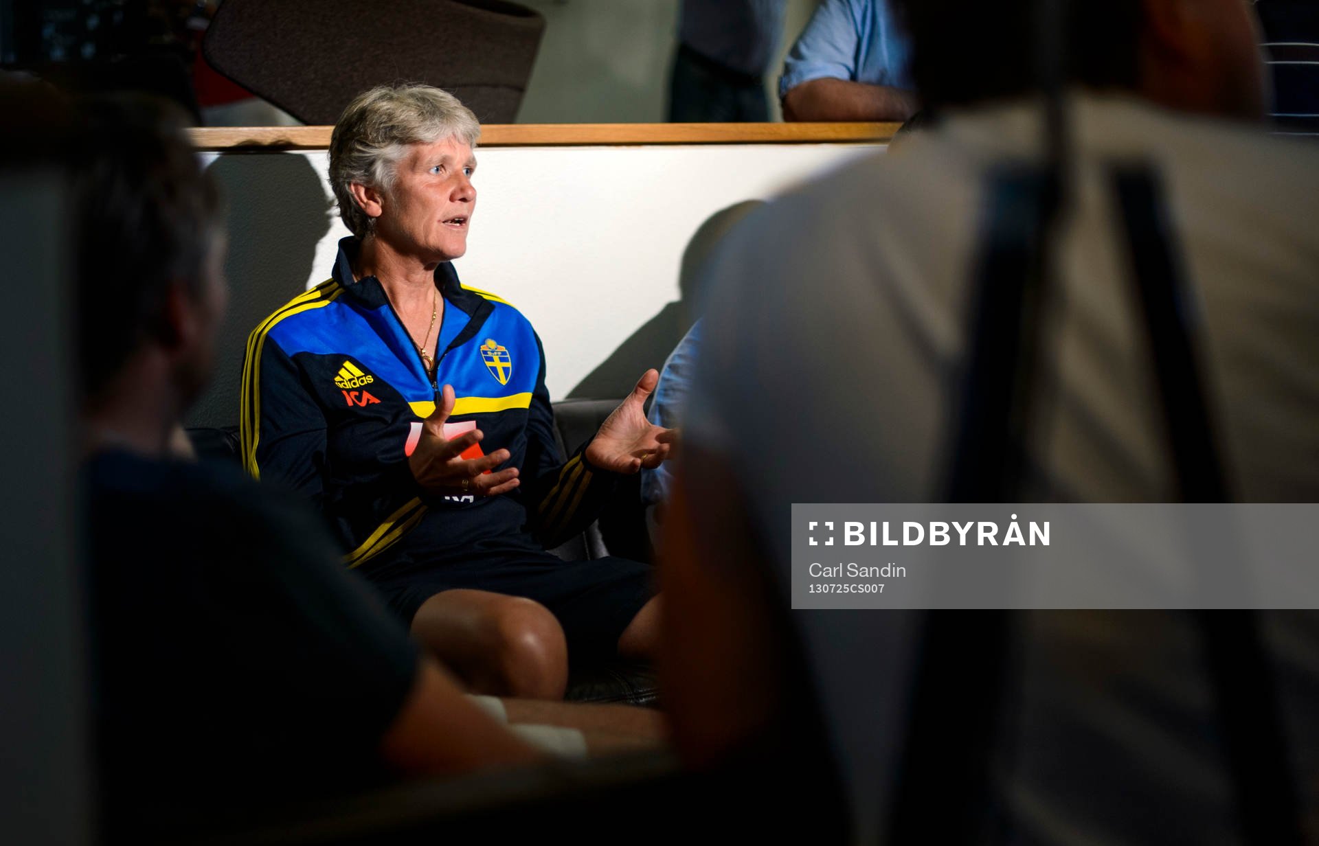 Sveriges förbundskapten Pia Sundhage