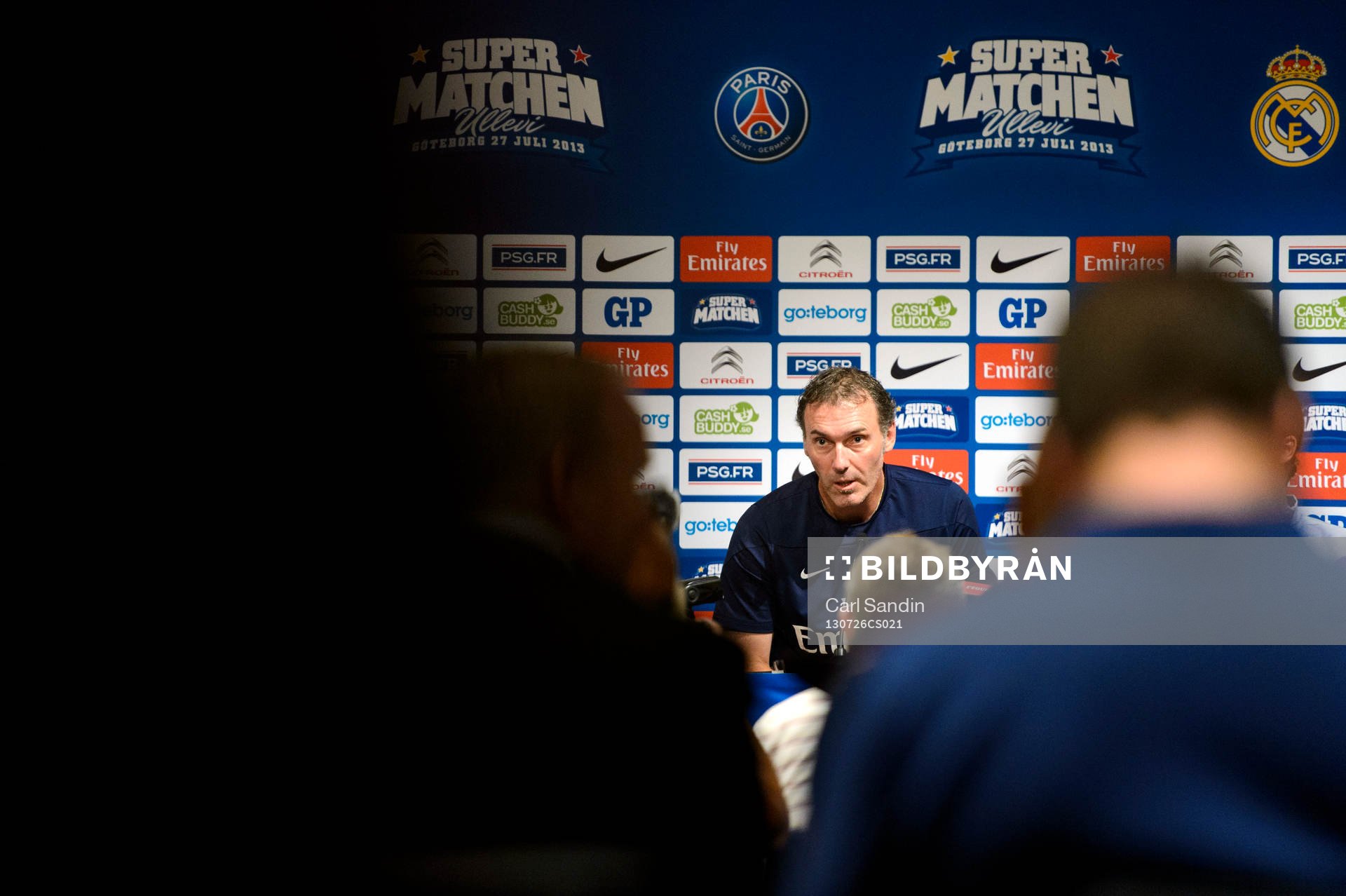 Paris Saint-Germains tränare Laurent Blanc