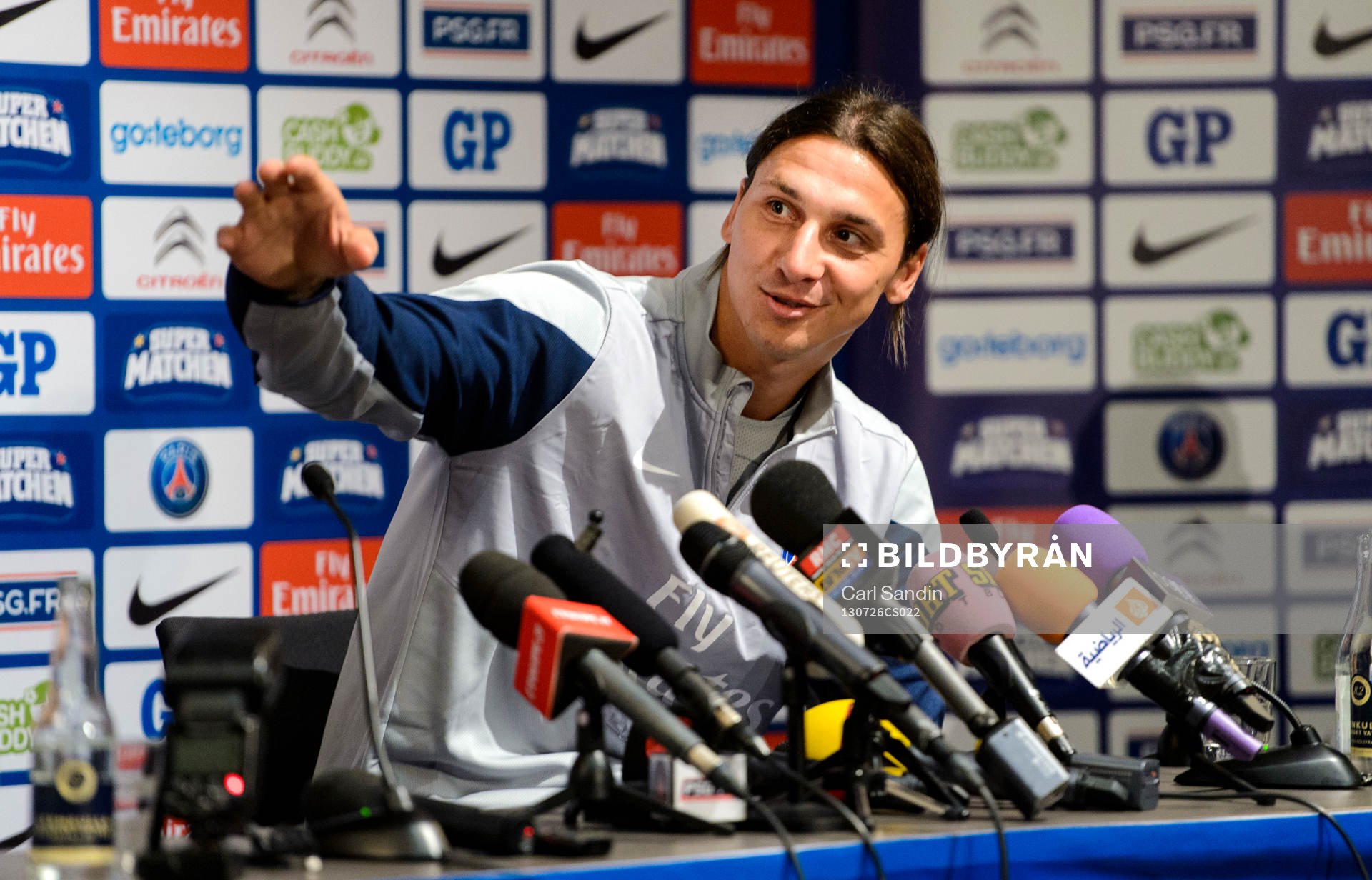 Zlatan Ibrahimovic pekar