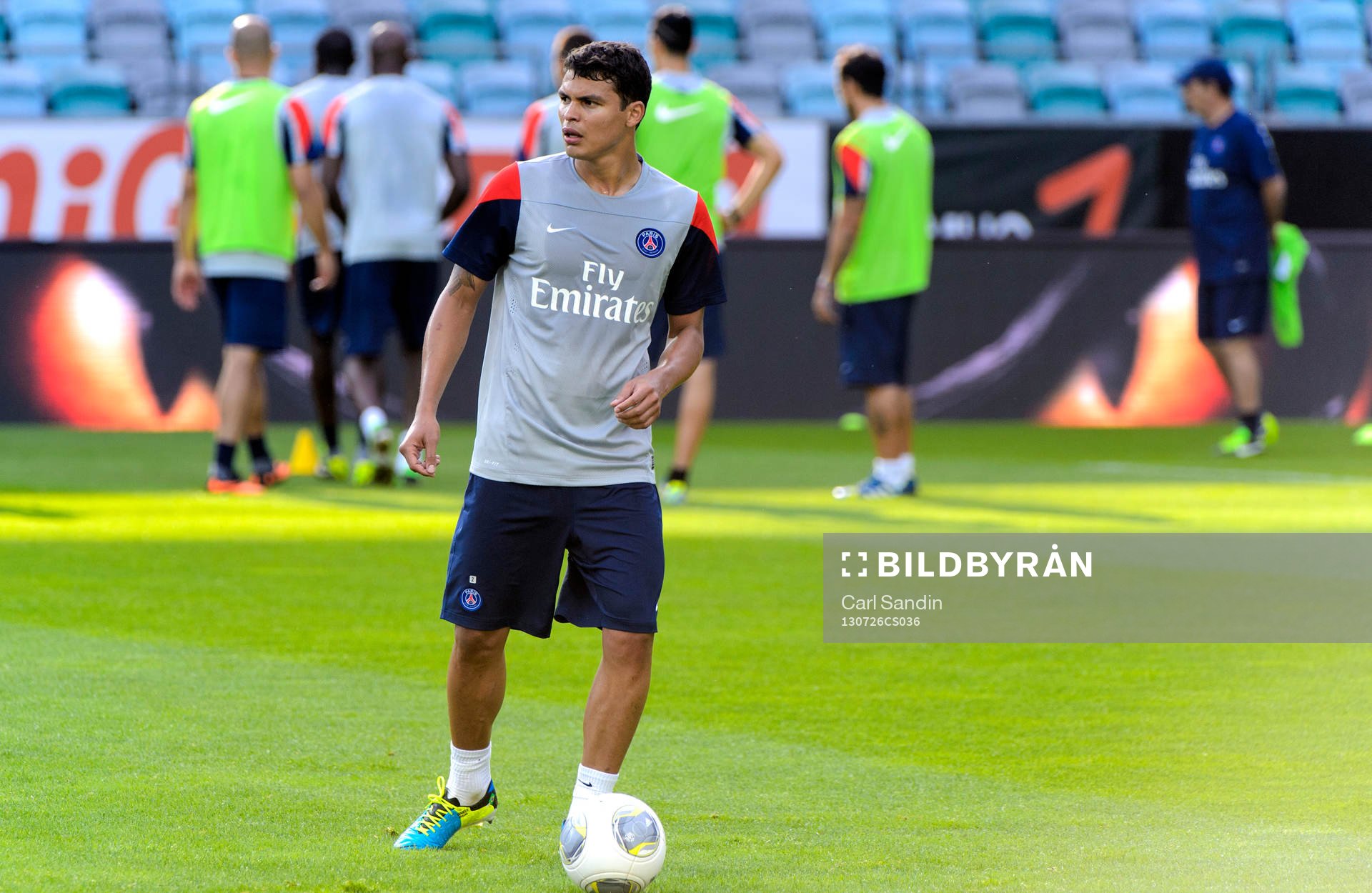 Paris Saint-Germains Thiago Silva