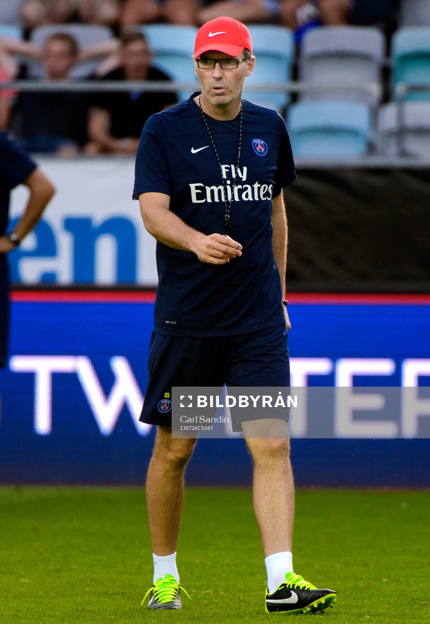 Paris Saint-Germains tränare Laurent Blanc