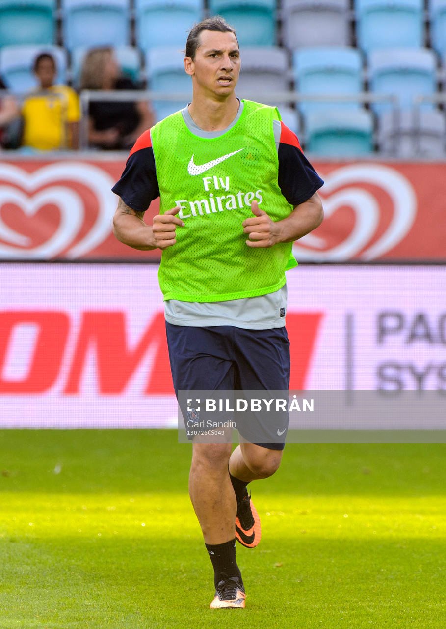 Paris Saint-Germains Zlatan Ibrahimovic