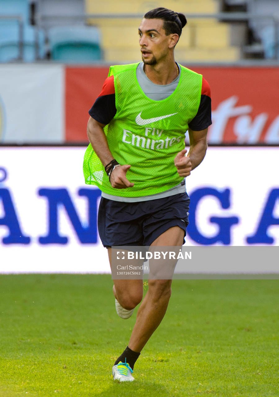 Paris Saint-Germains Javier Pastore