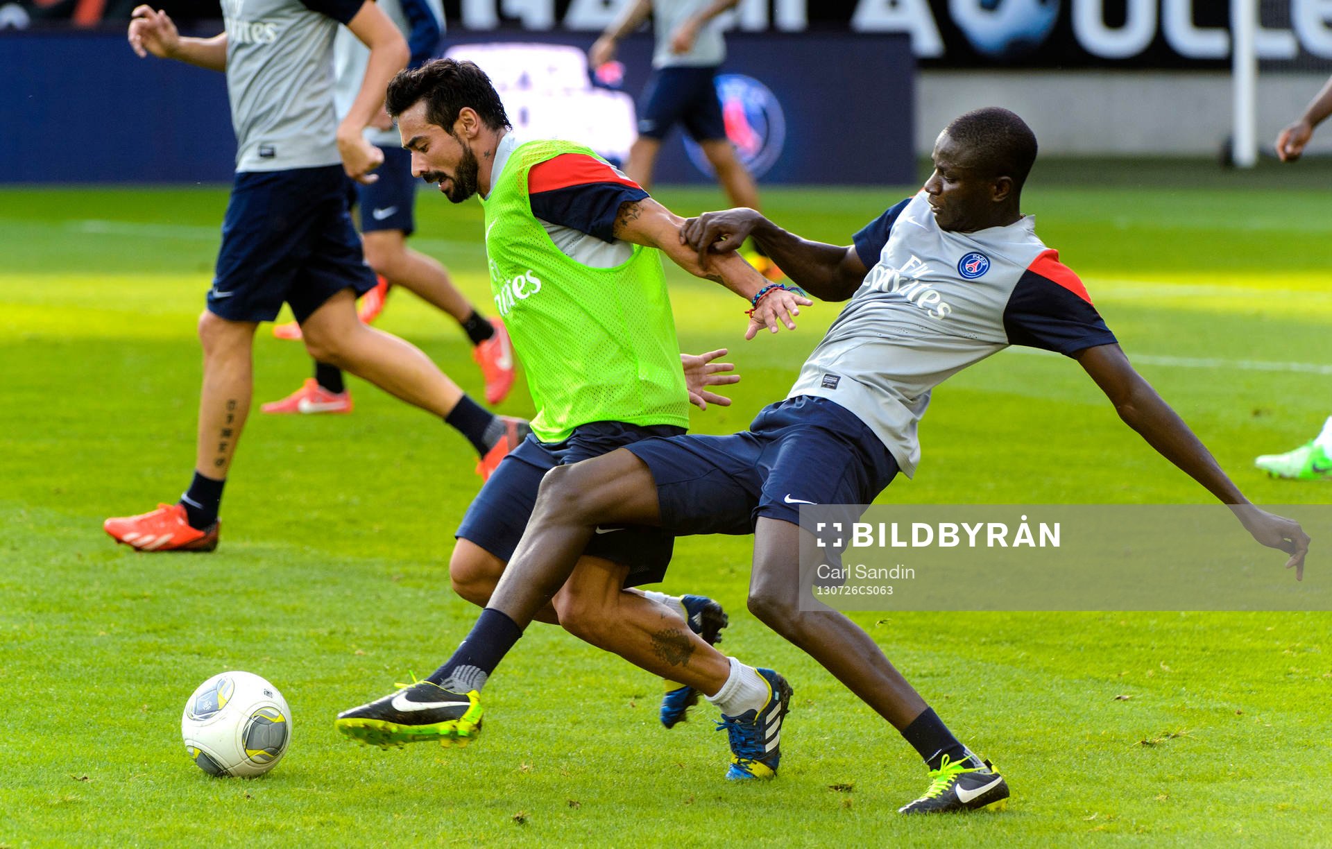 Paris Saint-Germains Gregory van der Wiel