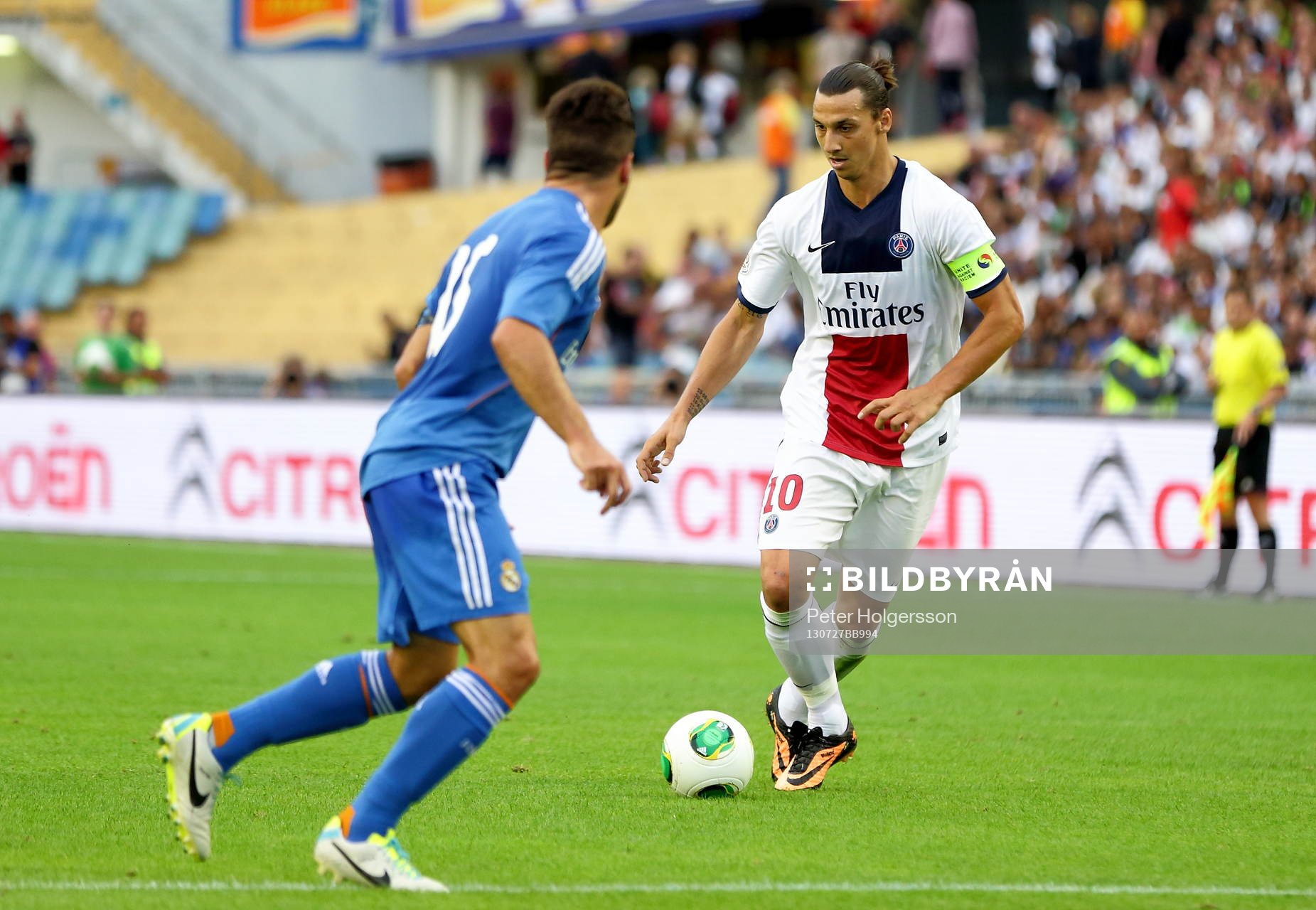 Paris Saint-Germans Zlatan Ibrahimovic