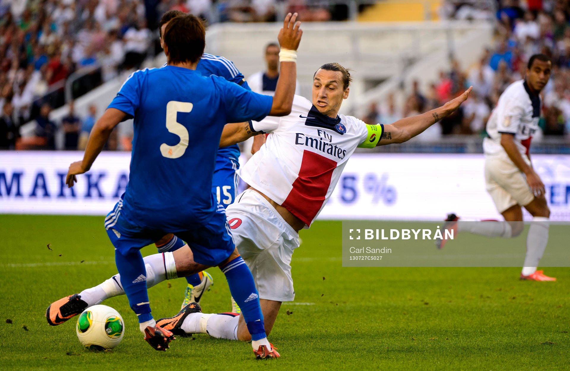 Paris Saint-Germans Zlatan Ibrahimovic