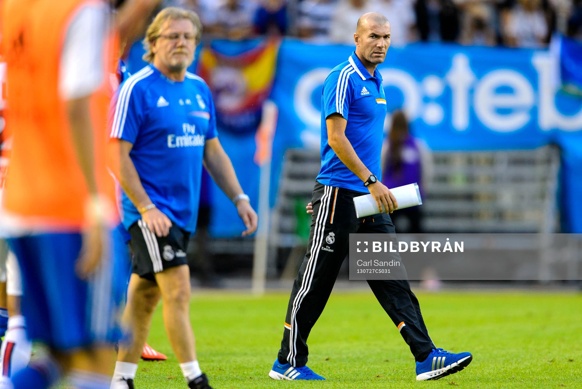 Real Madrids assisterande tränare Zinedine Zidane