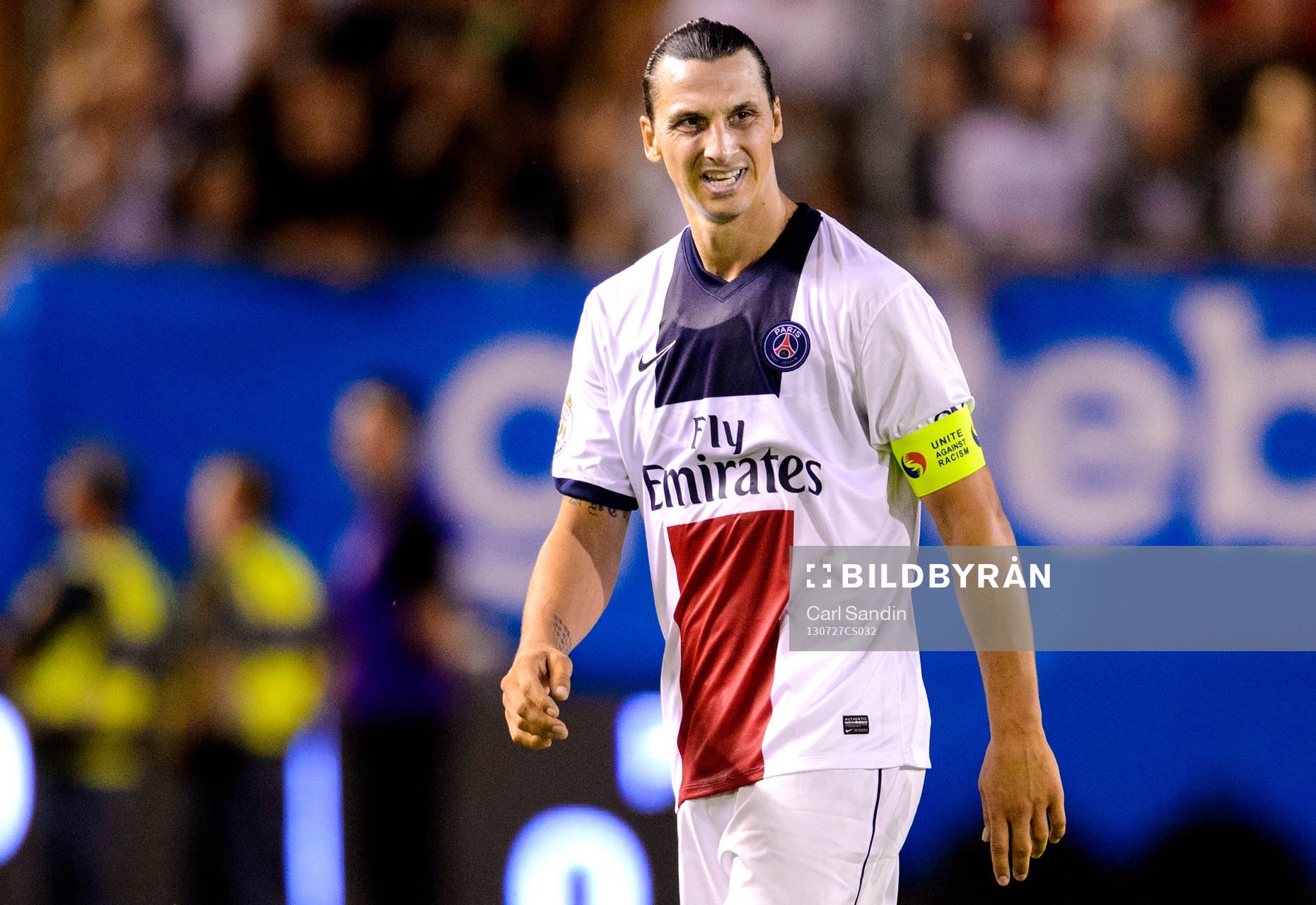 Paris Saint-Germans Zlatan Ibrahimovic deppar