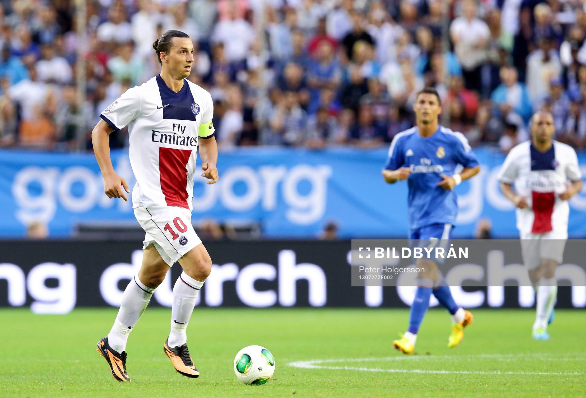 Paris Saint-Germans Zlatan Ibrahimovic