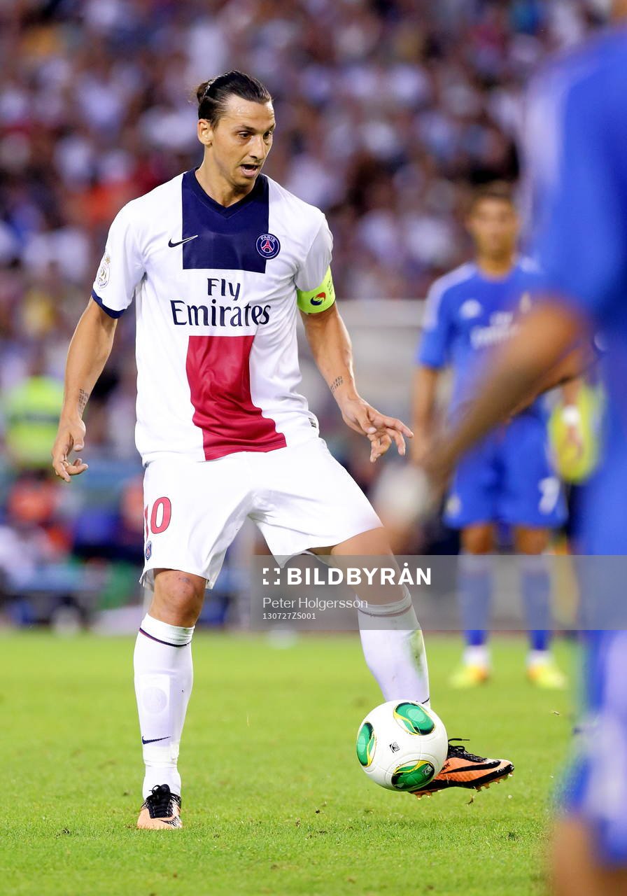 Paris Saint-Germans Zlatan Ibrahimovic