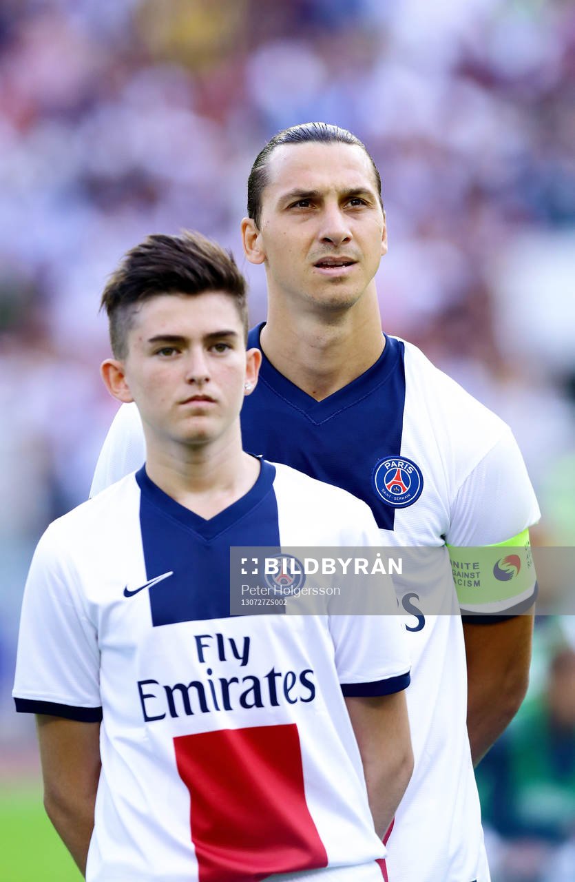 Paris Saint-Germans Zlatan Ibrahimovic