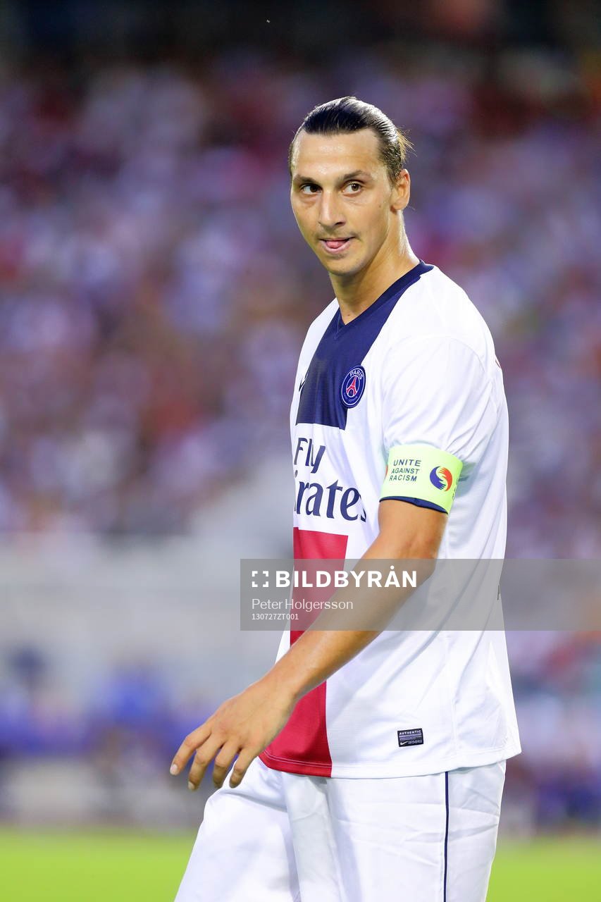 Paris Saint-Germans Zlatan Ibrahimovic