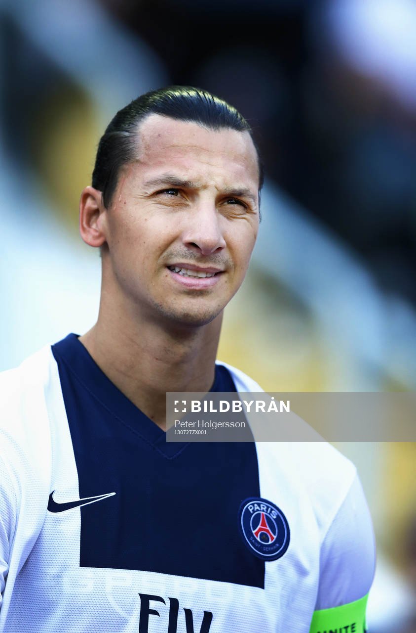 Paris Saint-Germans Zlatan Ibrahimovic