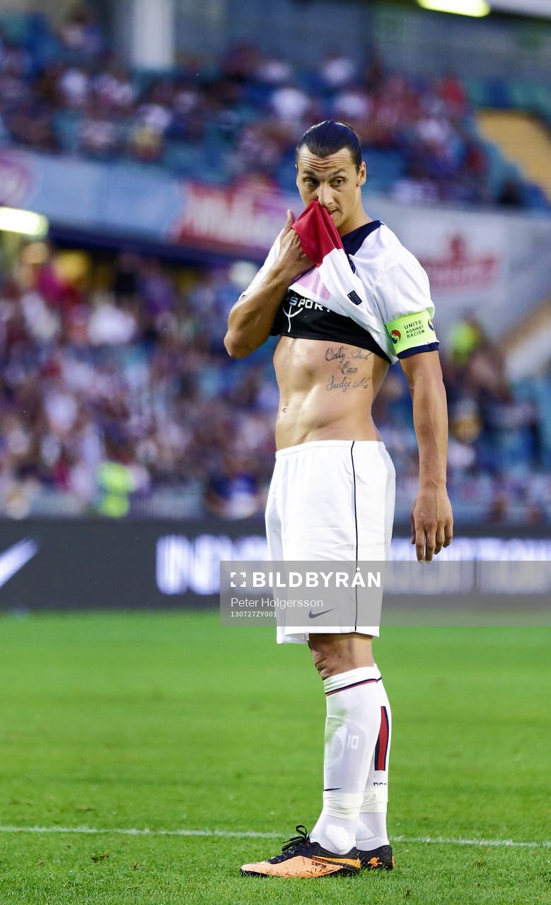 Paris Saint-Germans Zlatan Ibrahimovic