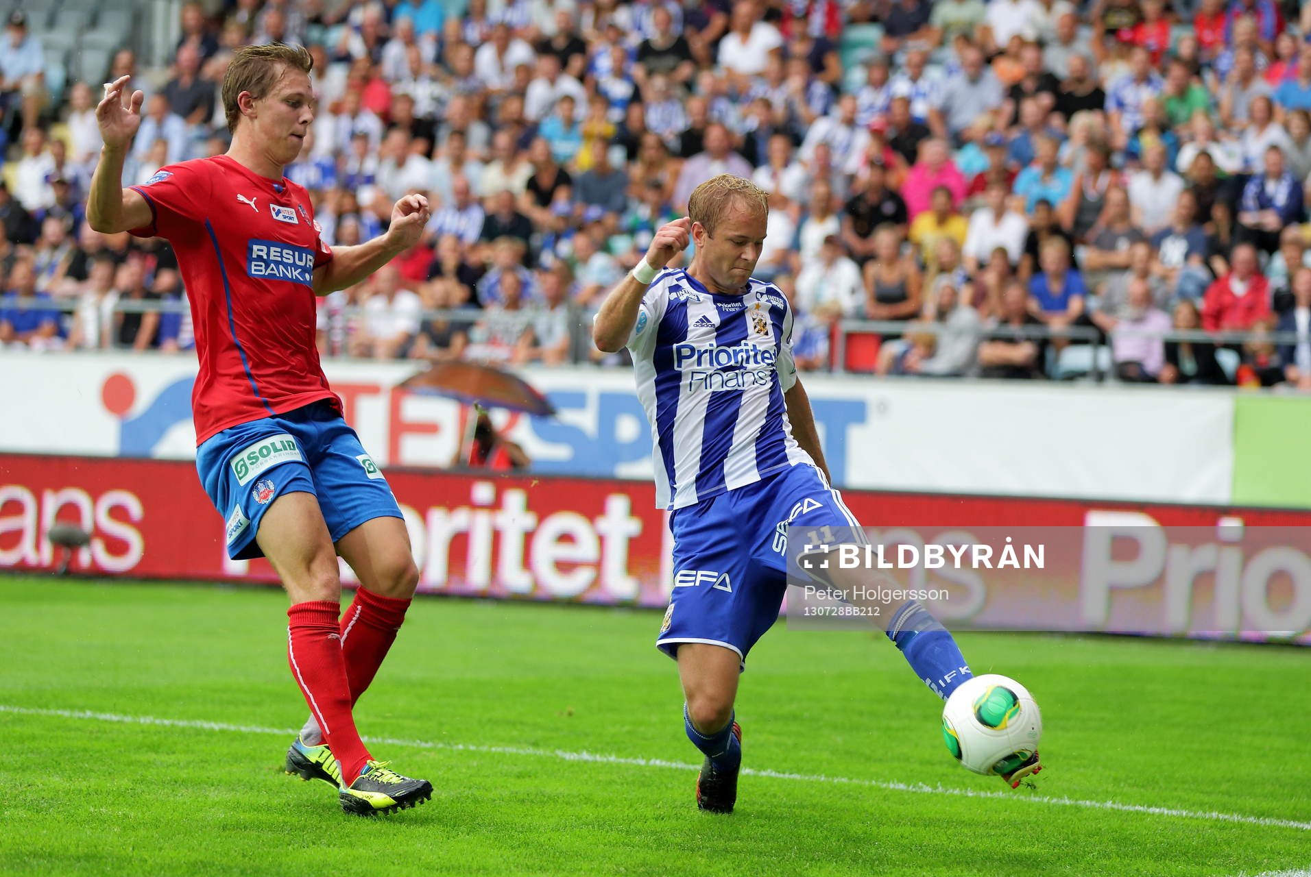 Målgörare IFK Göteborgs Robin Söder i matchen mellan