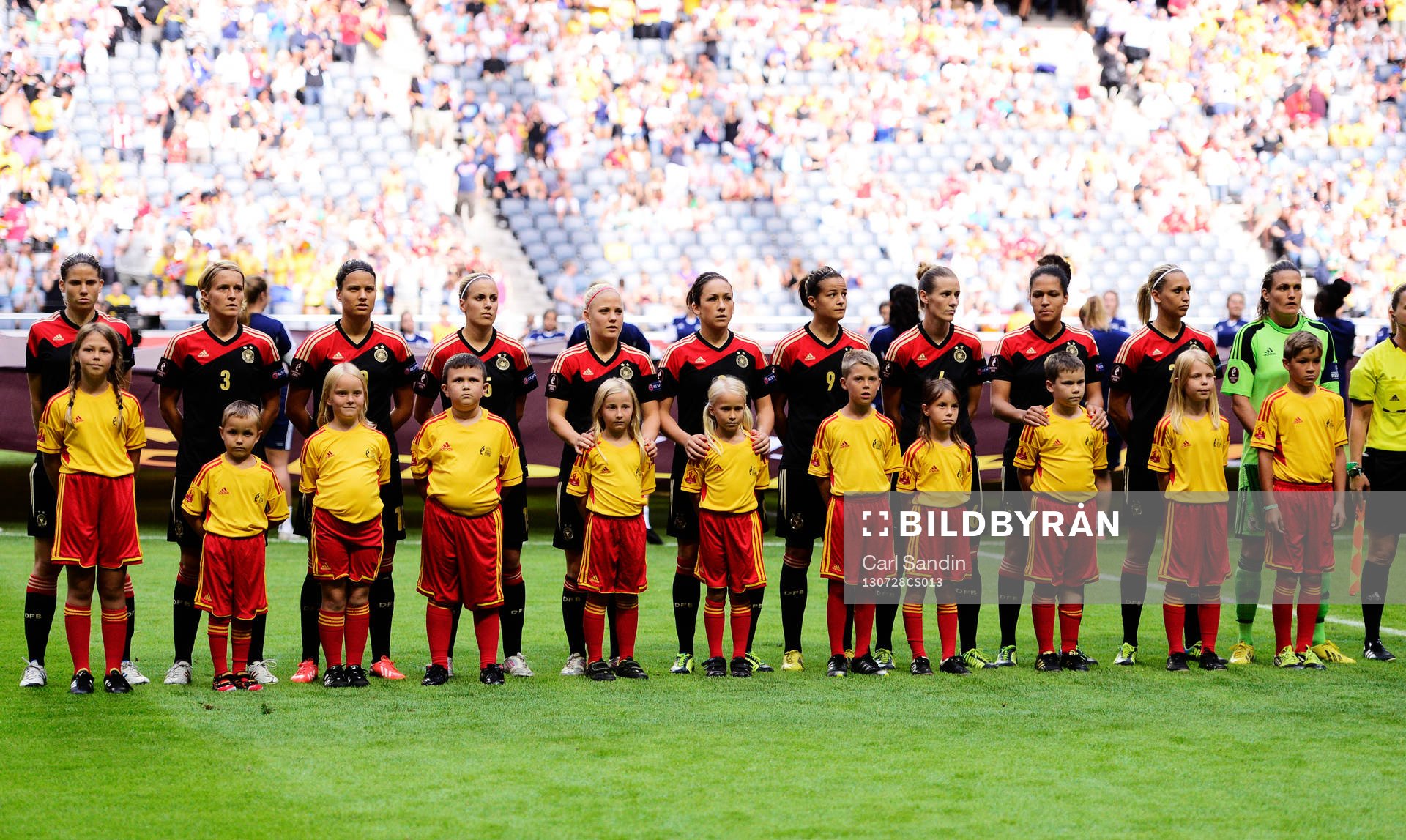 Tysklands startelva i matchen mellan Tyskland och Norge