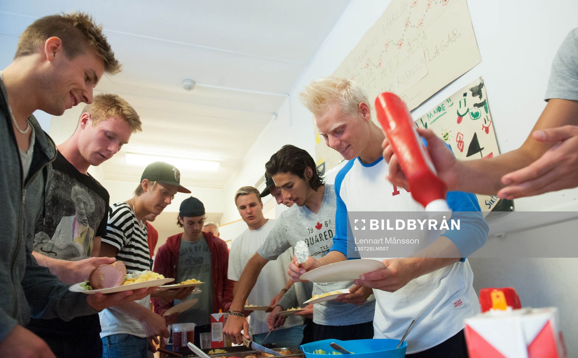 Mat, Mattias Andersson, Joel Svensson och Oskar Ericsson