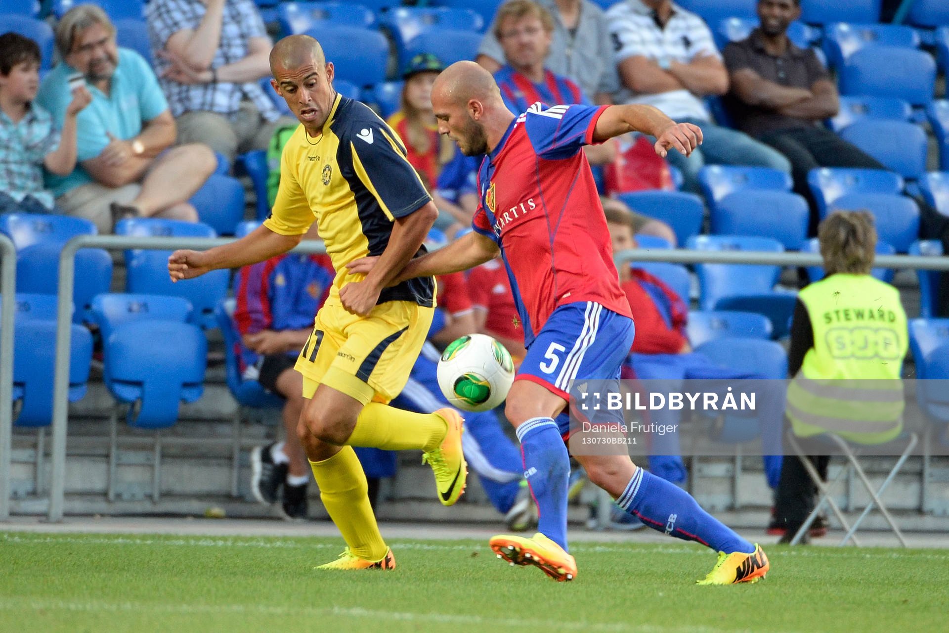 Fotboll, Kval till Champions League, FC Basel - Maccabi