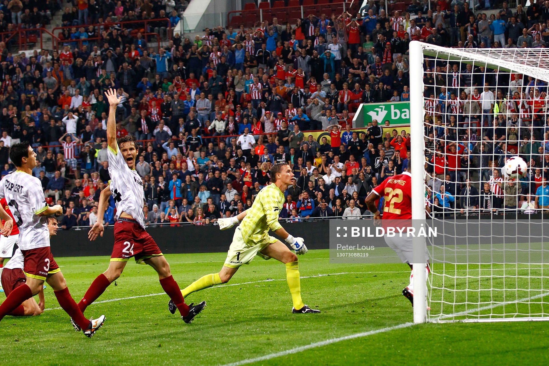 Fotboll, Kval till Champions League, PSV Eindhoven - Zulte