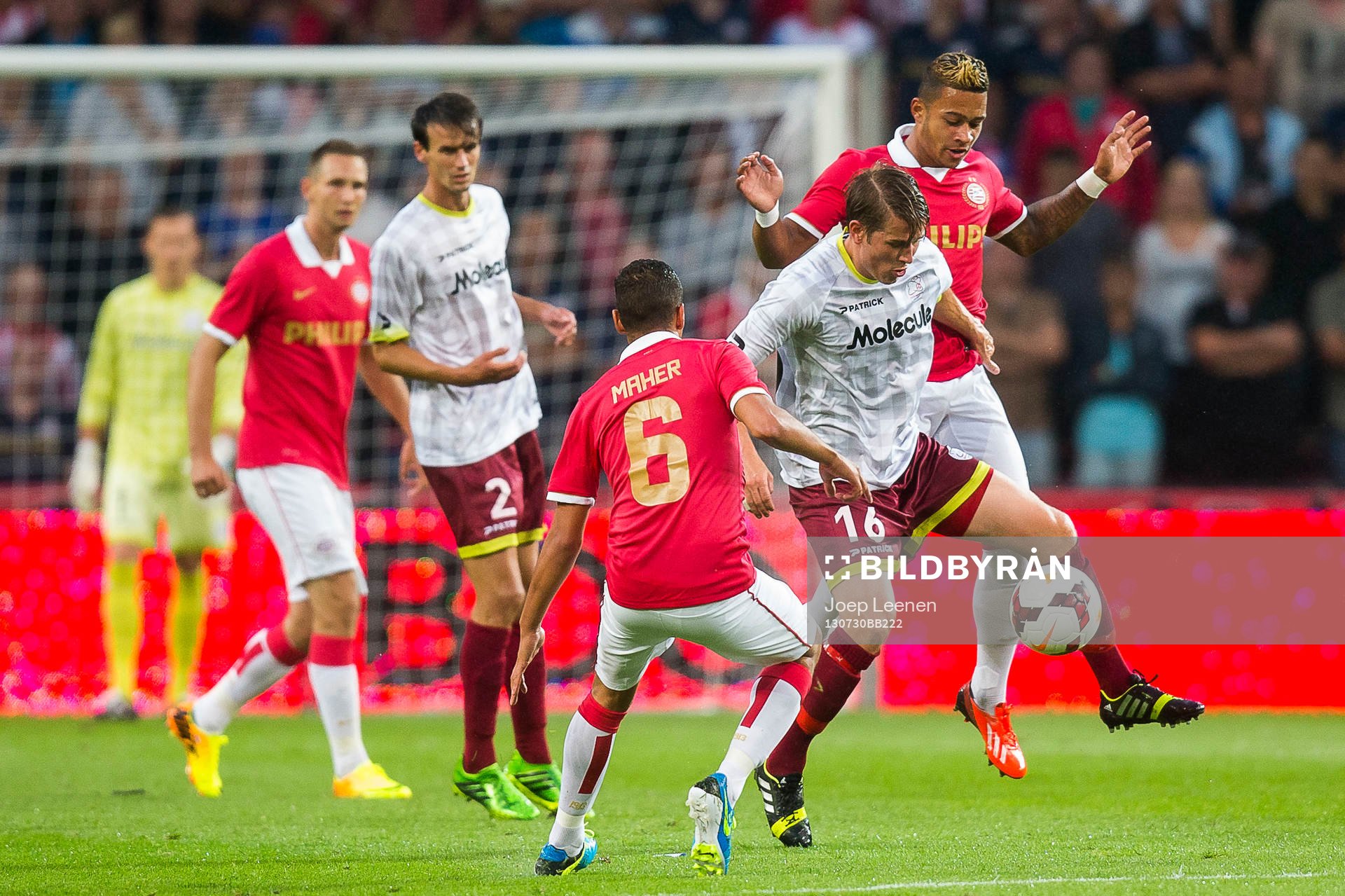 Fotboll, Kval till Champions League, PSV Eindhoven - Zulte