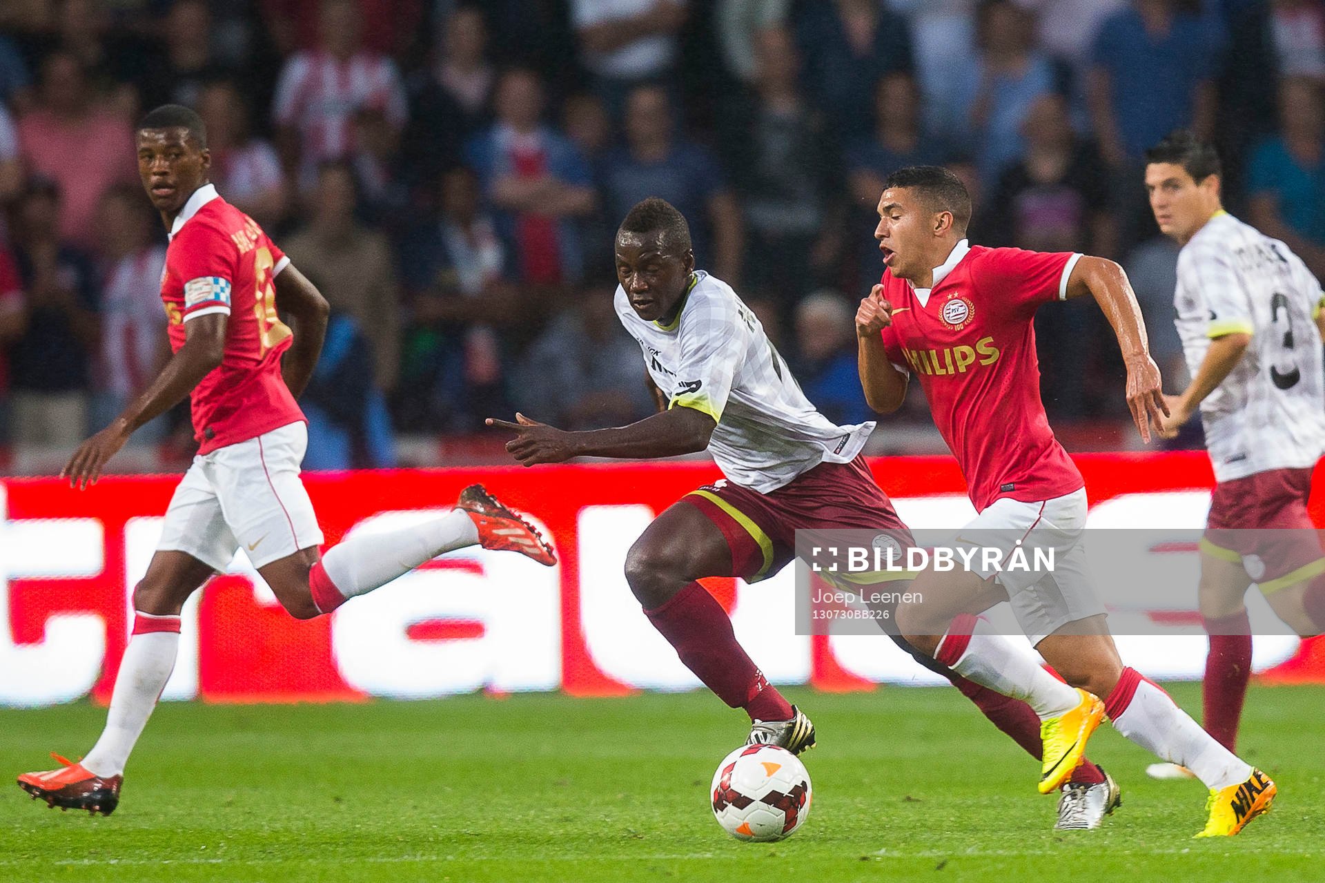 Fotboll, Kval till Champions League, PSV Eindhoven - Zulte