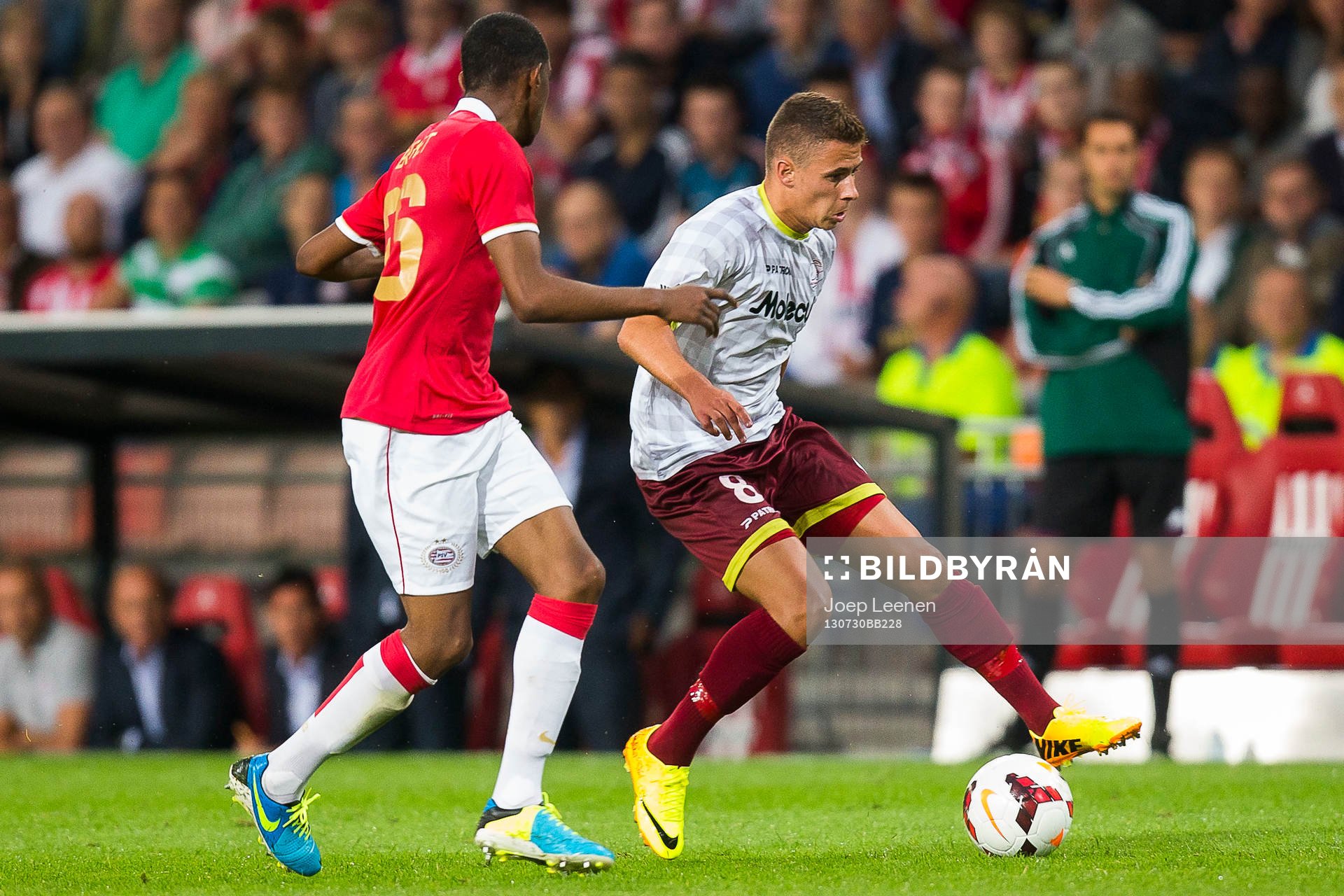 Fotboll, Kval till Champions League, PSV Eindhoven - Zulte