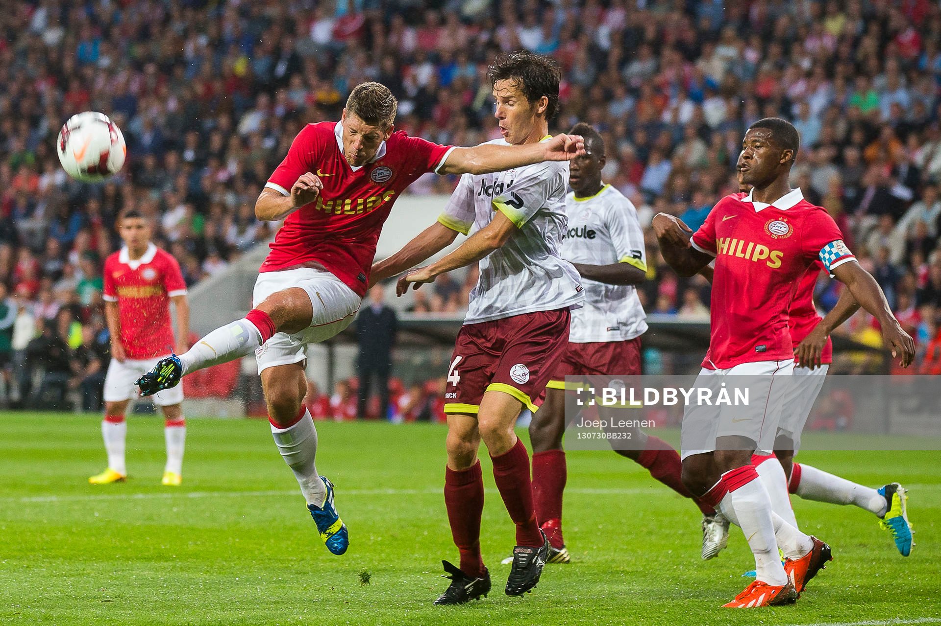 Fotboll, Kval till Champions League, PSV Eindhoven - Zulte