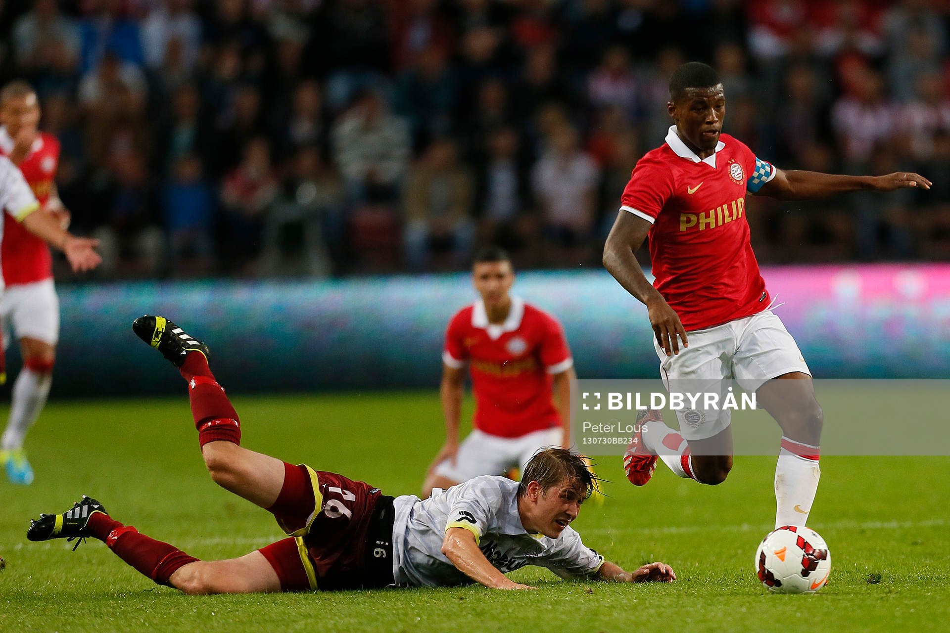 Fotboll, Kval till Champions League, PSV Eindhoven - Zulte