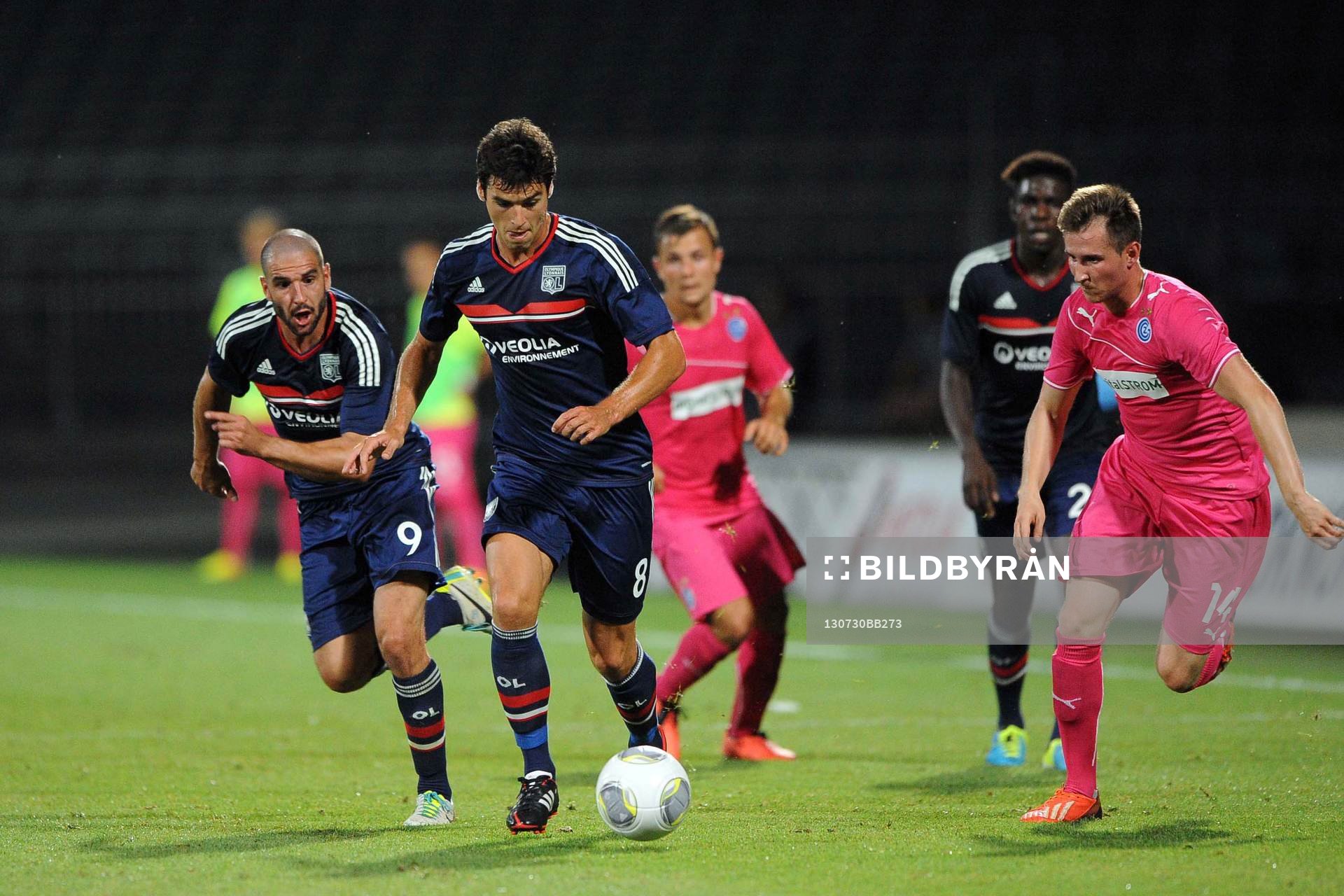 Yoann GOURCUFF / Lisandro LOPEZ  - 30.07.2013 - Lyon /