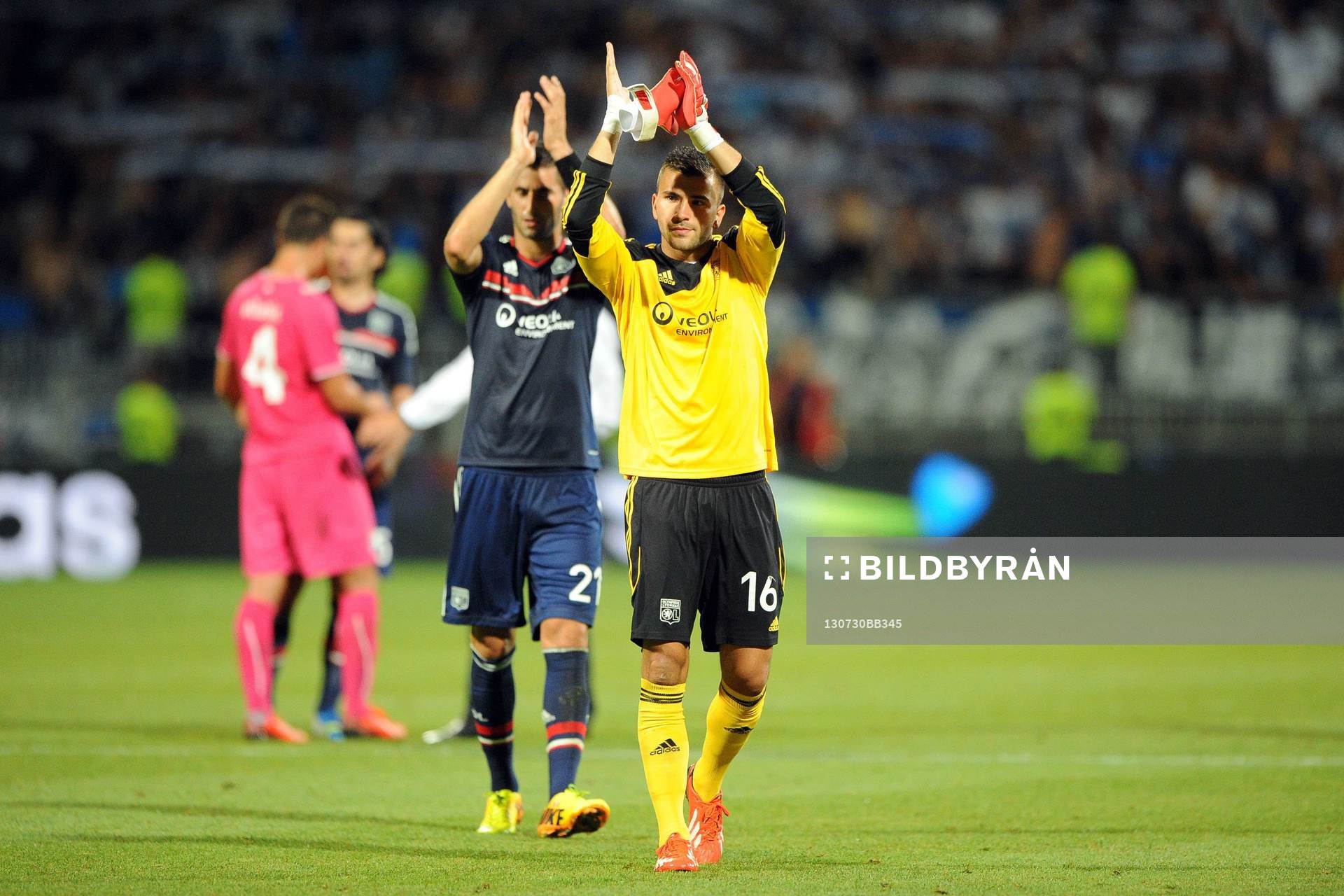 Anthony LOPES  - 30.07.2013 - Lyon / Grasshopper Zurich -