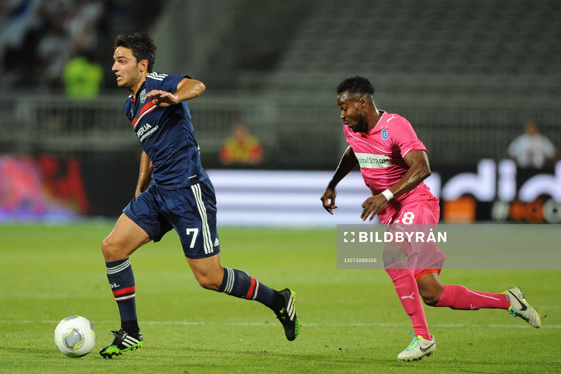 Clement GRENIER - 30.07.2013 - Lyon / Grasshopper Zurich -