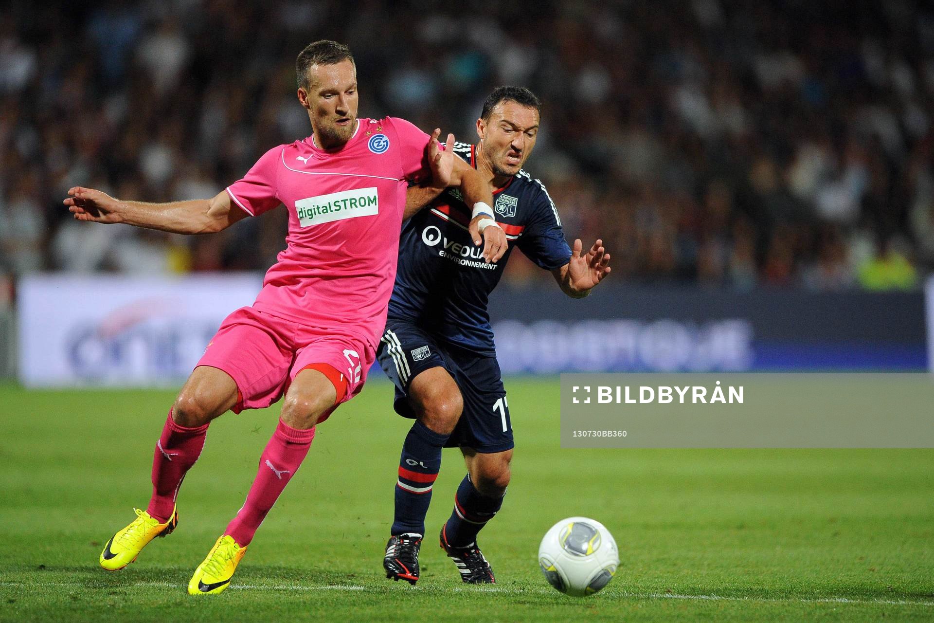 Daniel PAVLOVIC / Steed Malbranque - 30.07.2013 - Lyon /