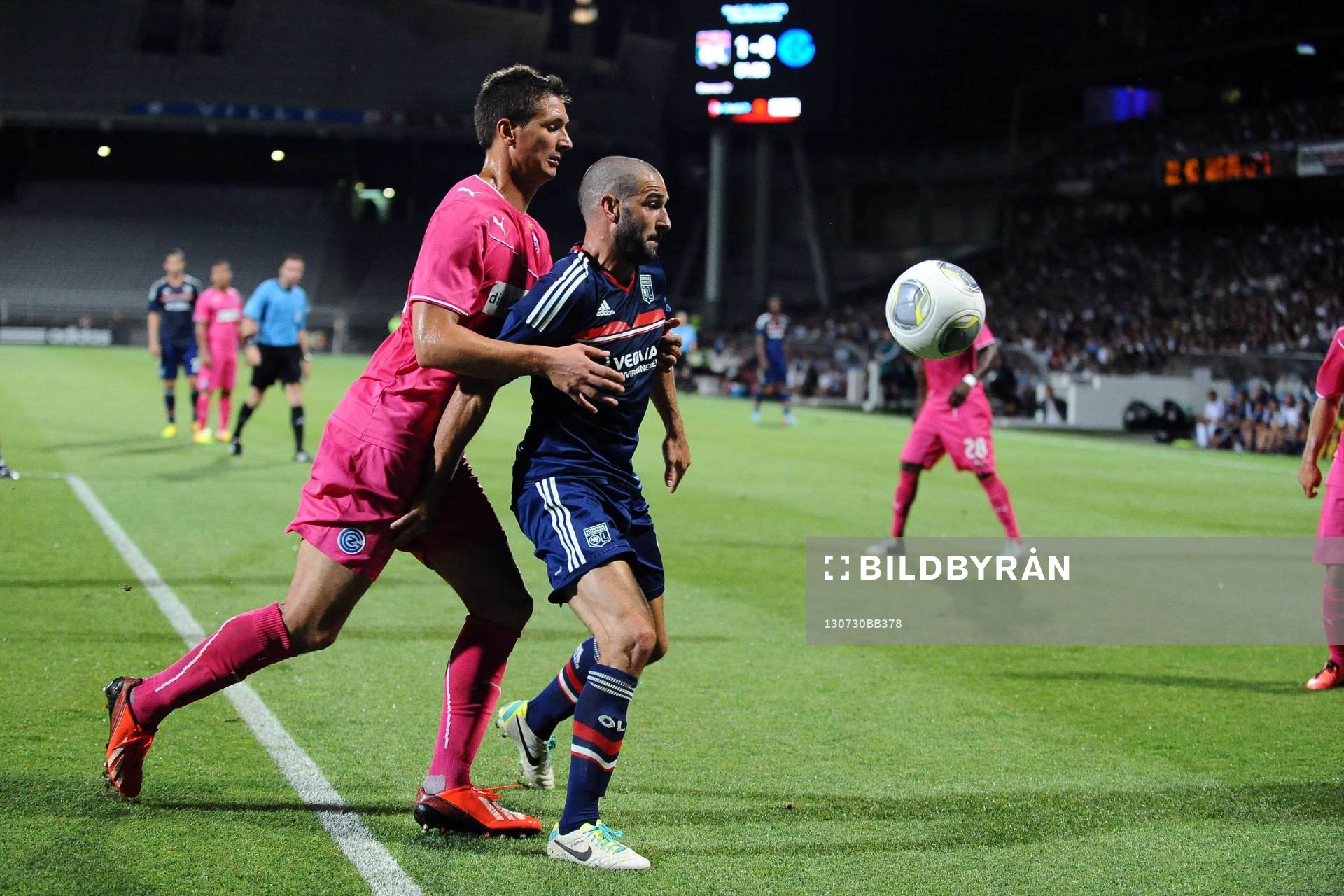 Lisandro LOPEZ - 30.07.2013 - Lyon / Grasshopper Zurich -