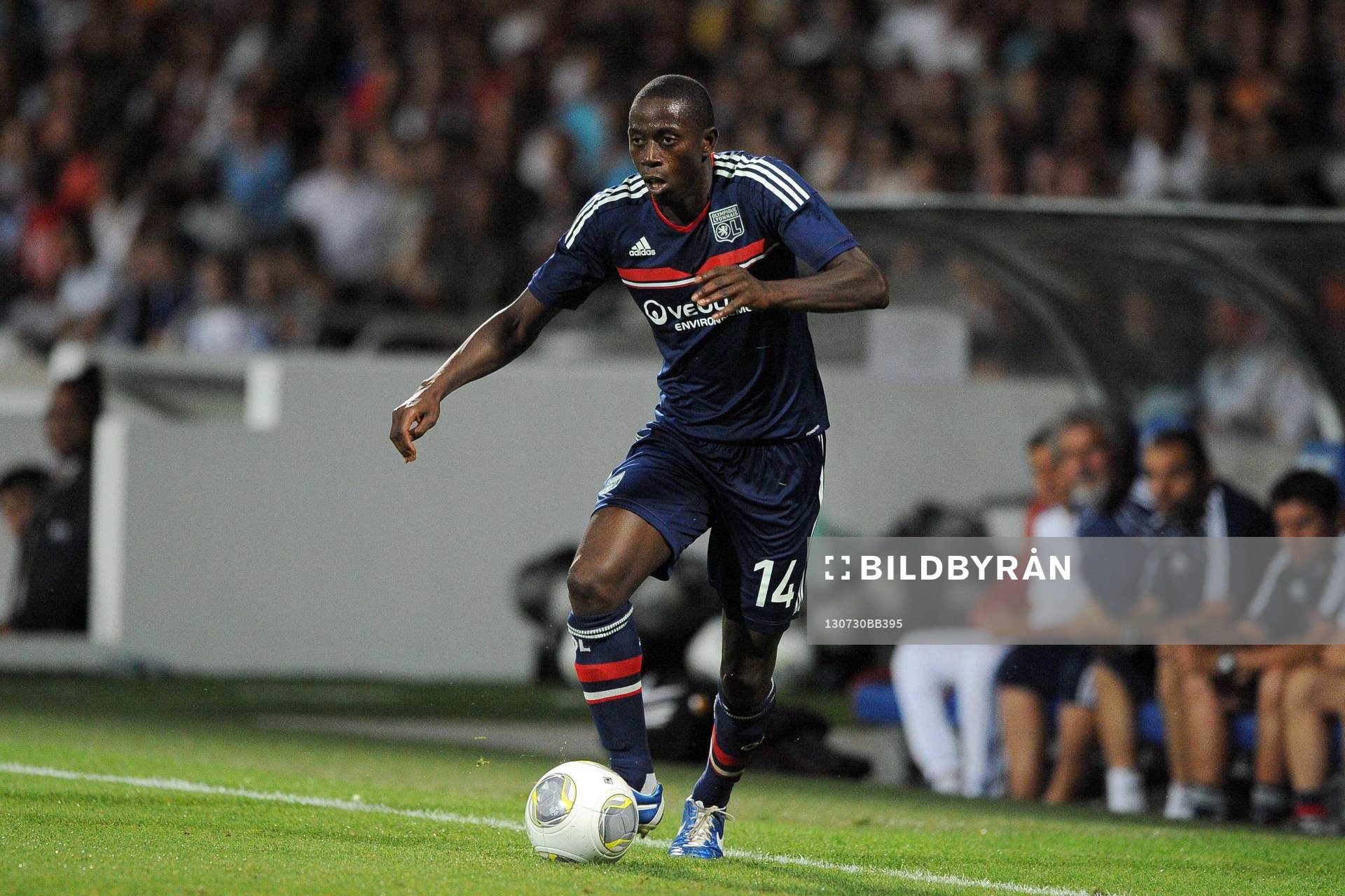 Fotboll, Kval till Champions League, Lyon - Grasshoppers: Mouhamadou DABO - 30.07.2013 - Lyon / Grasshopper Zurich - Tour preliminaire de la Ligue des Champions 2013/2014