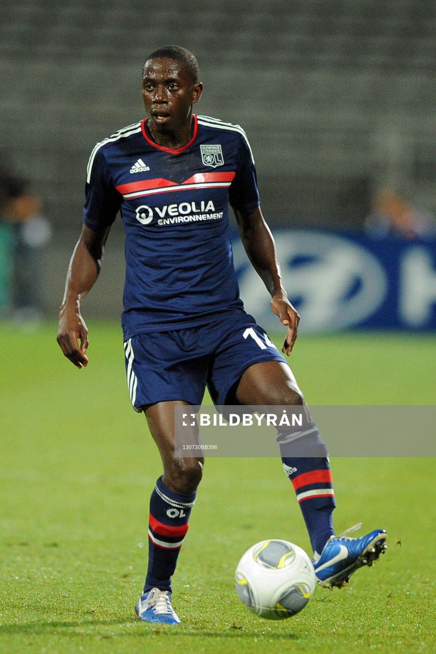 Fotboll, Kval till Champions League, Lyon - Grasshoppers: Mouhamadou DABO - 30.07.2013 - Lyon / Grasshopper Zurich - Tour preliminaire de la Ligue des Champions 2013/2014