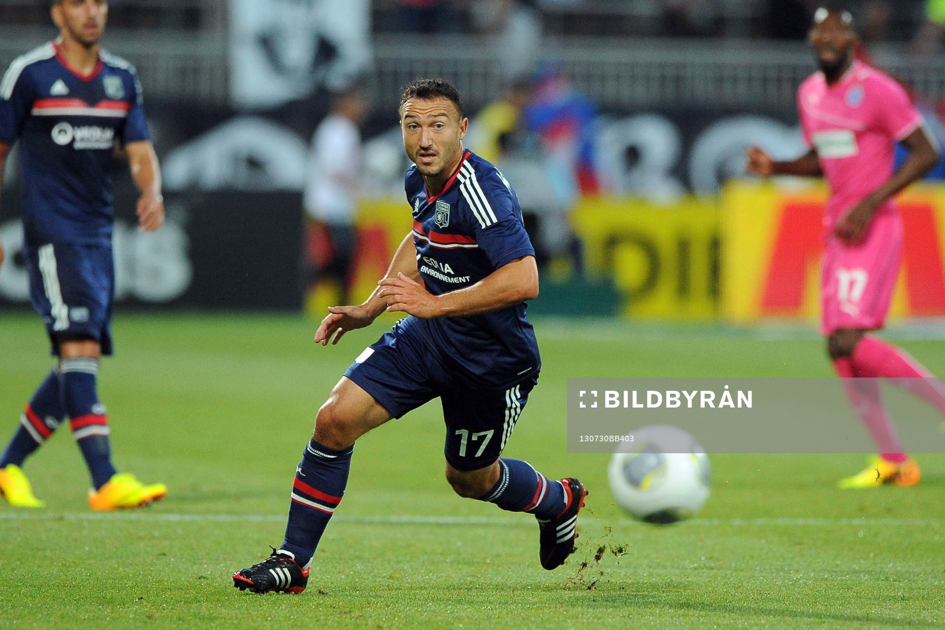 Steed Malbranque - 30.07.2013 - Lyon / Grasshopper Zurich -