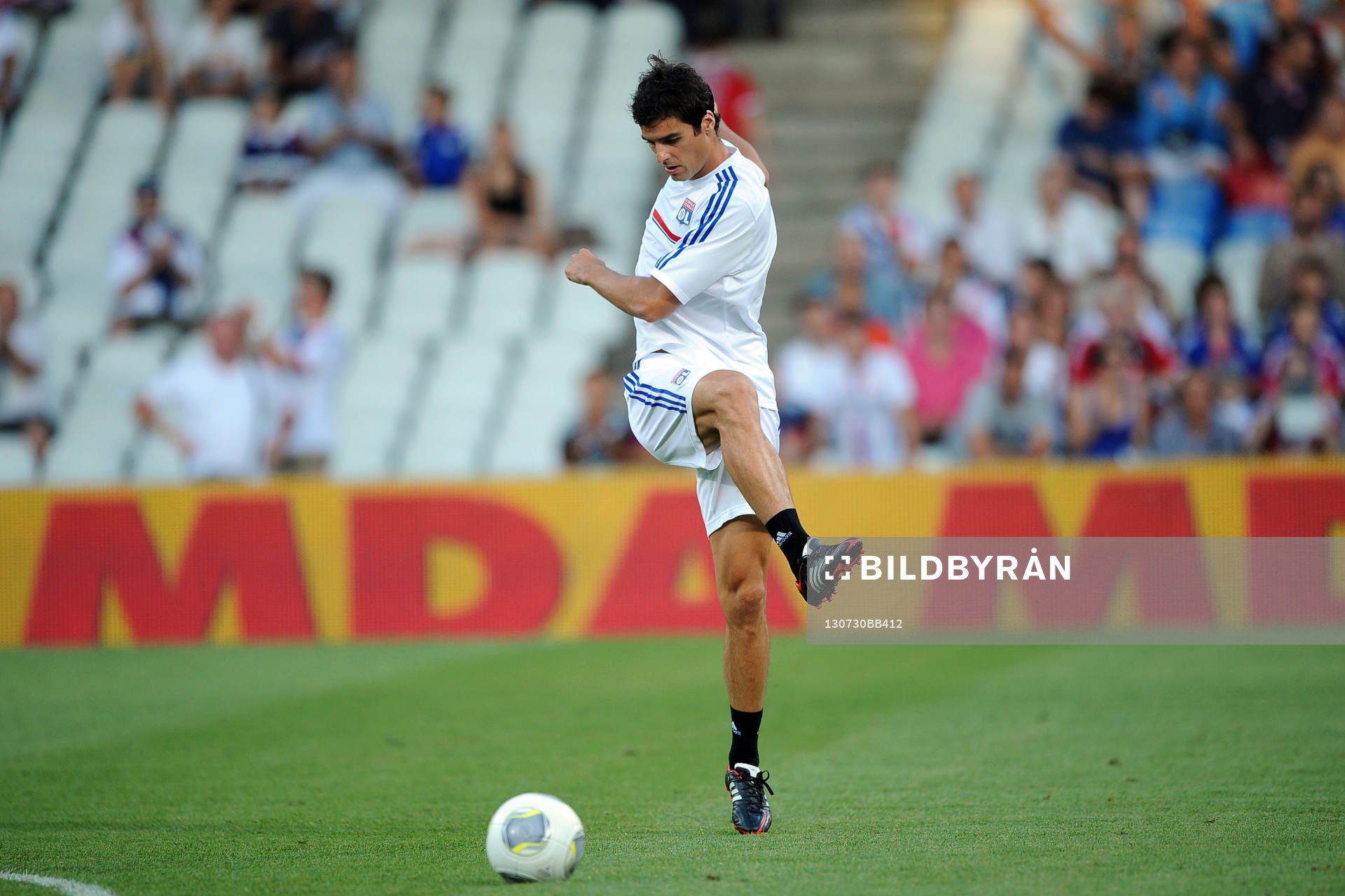  Fotboll, Kval till Champions League, Lyon - Grasshoppers: Yoann GOURCUFF - 30.07.2013 - Lyon / Grasshopper Zurich - Tour preliminaire de la Ligue des Champions 2013/2014