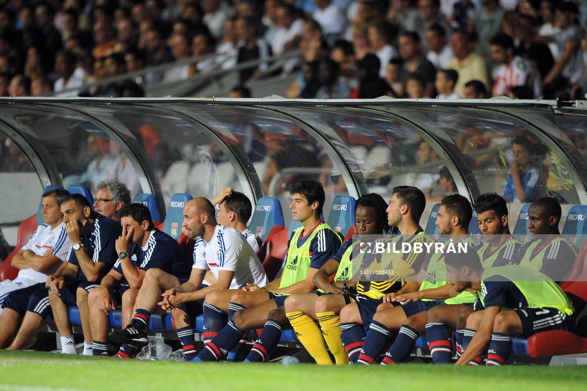 Fotboll, Kval till Champions League, Lyon - Grasshoppers: Yoann GOURCUFF - 30.07.2013 - Lyon / Grasshopper Zurich - Tour preliminaire de la Ligue des Champions 2013/2014