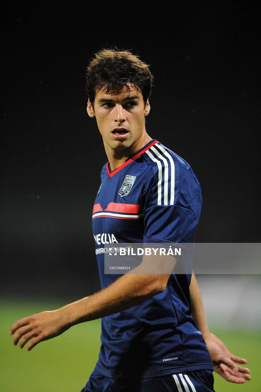  Fotboll, Kval till Champions League, Lyon - Grasshoppers: Yoann GOURCUFF - 30.07.2013 - Lyon / Grasshopper Zurich - Tour preliminaire de la Ligue des Champions 2013/2014