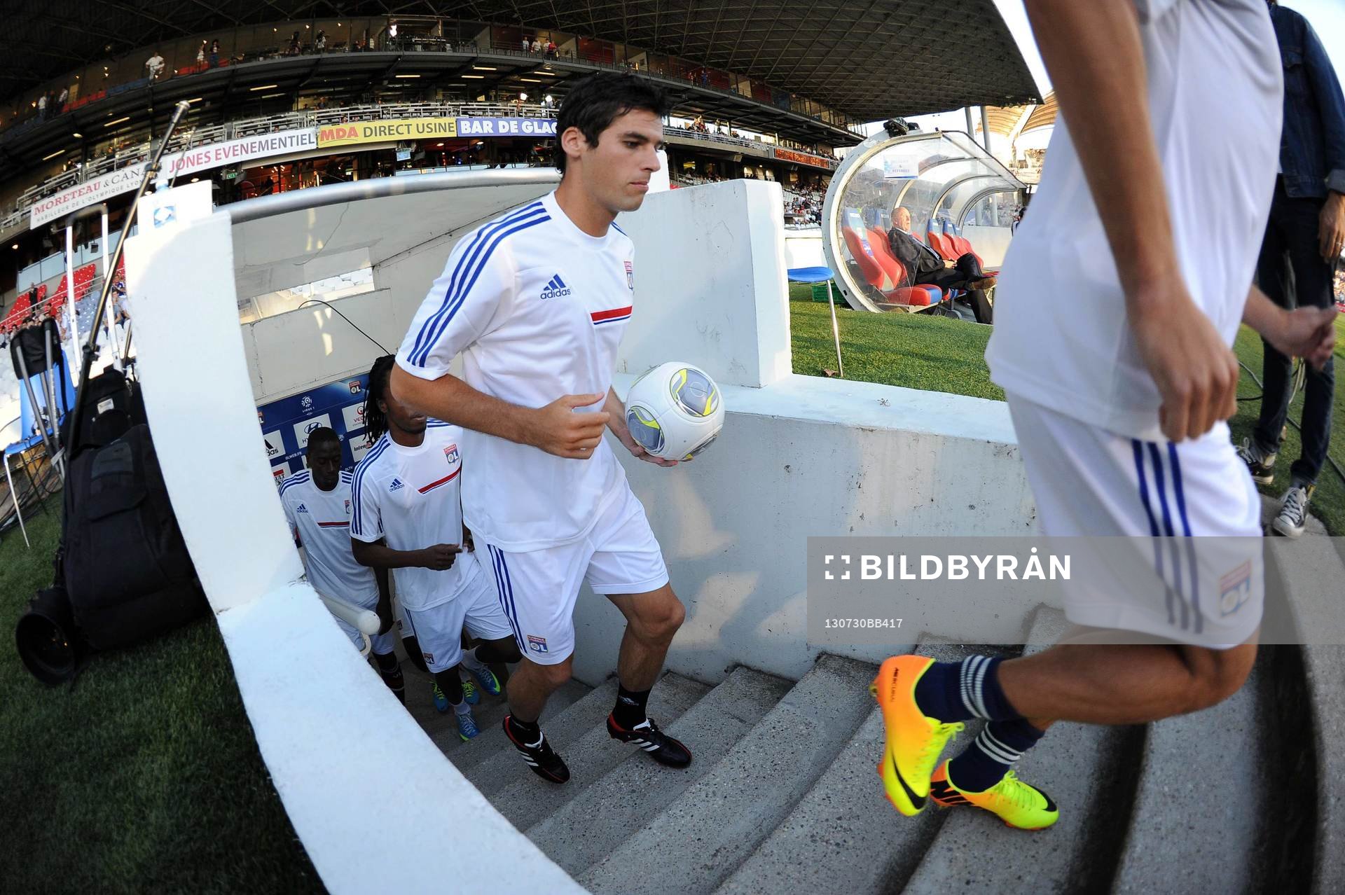 Fotboll, Kval till Champions League, Lyon - Grasshoppers: Yoann GOURCUFF - 30.07.2013 - Lyon / Grasshopper Zurich - Tour preliminaire de la Ligue des Champions 2013/2014